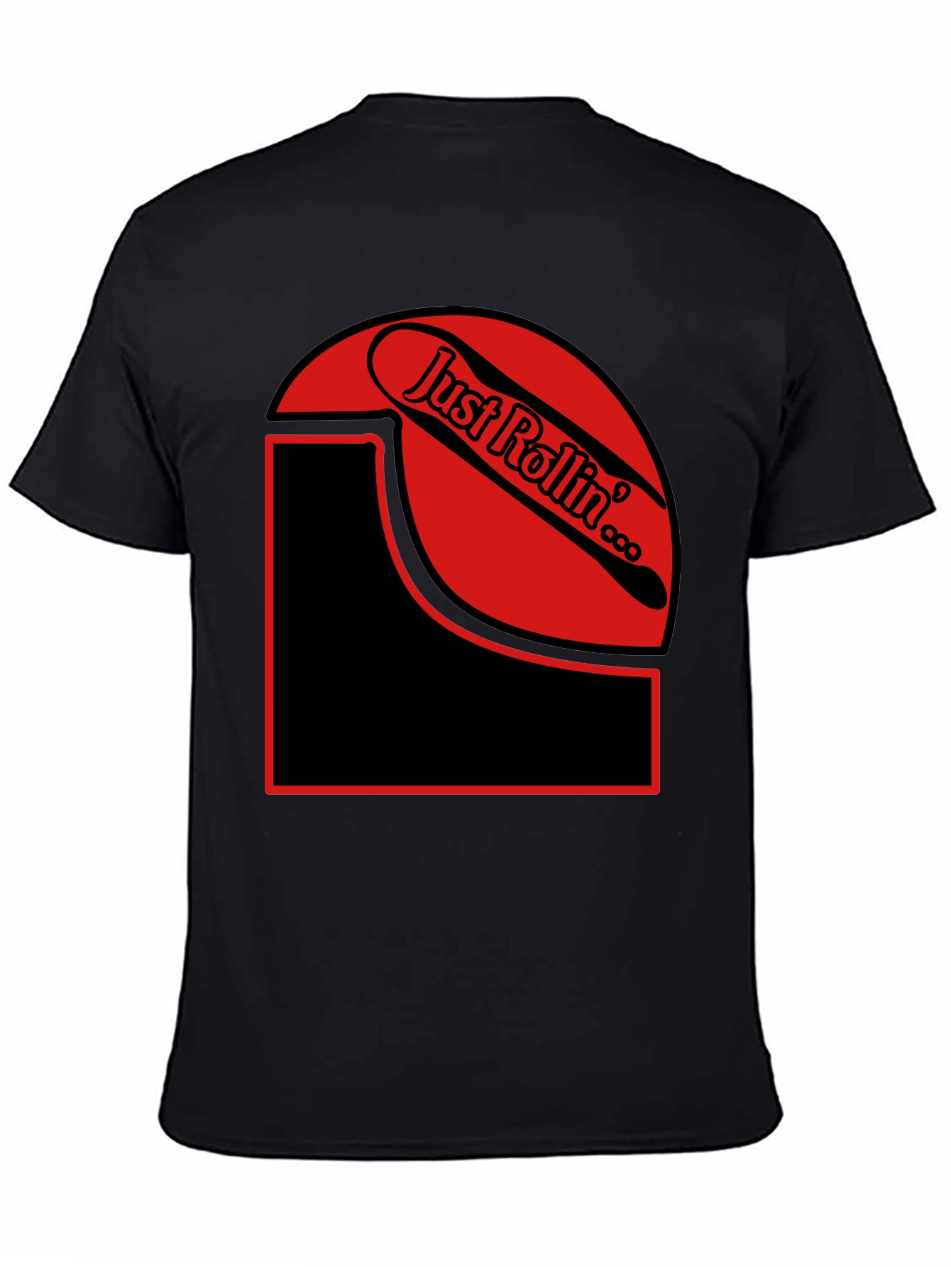Just Rollin Graphic T-Shirt - Unique Design