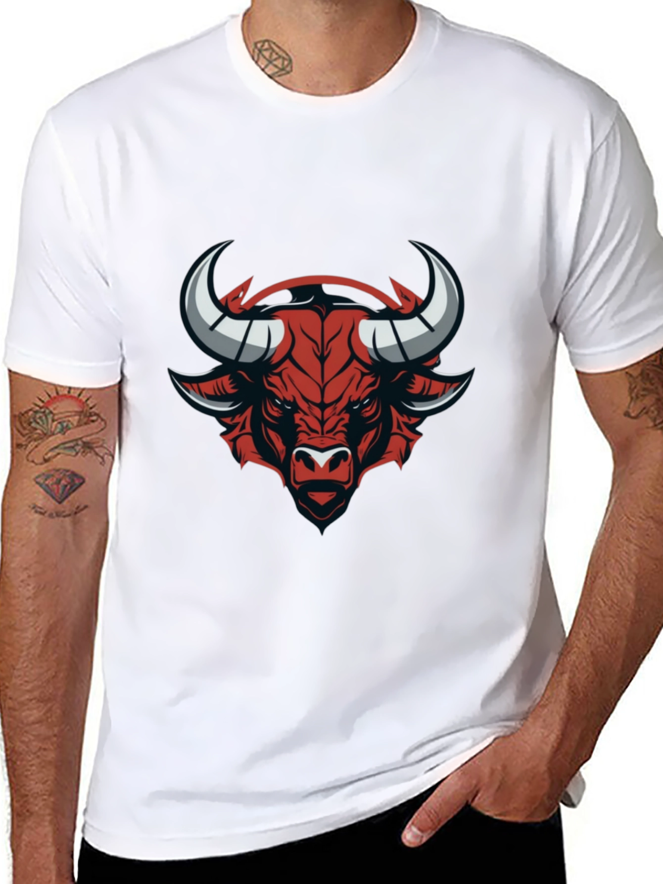 Red Bull Graphic Tee - Mens Black T-Shirt