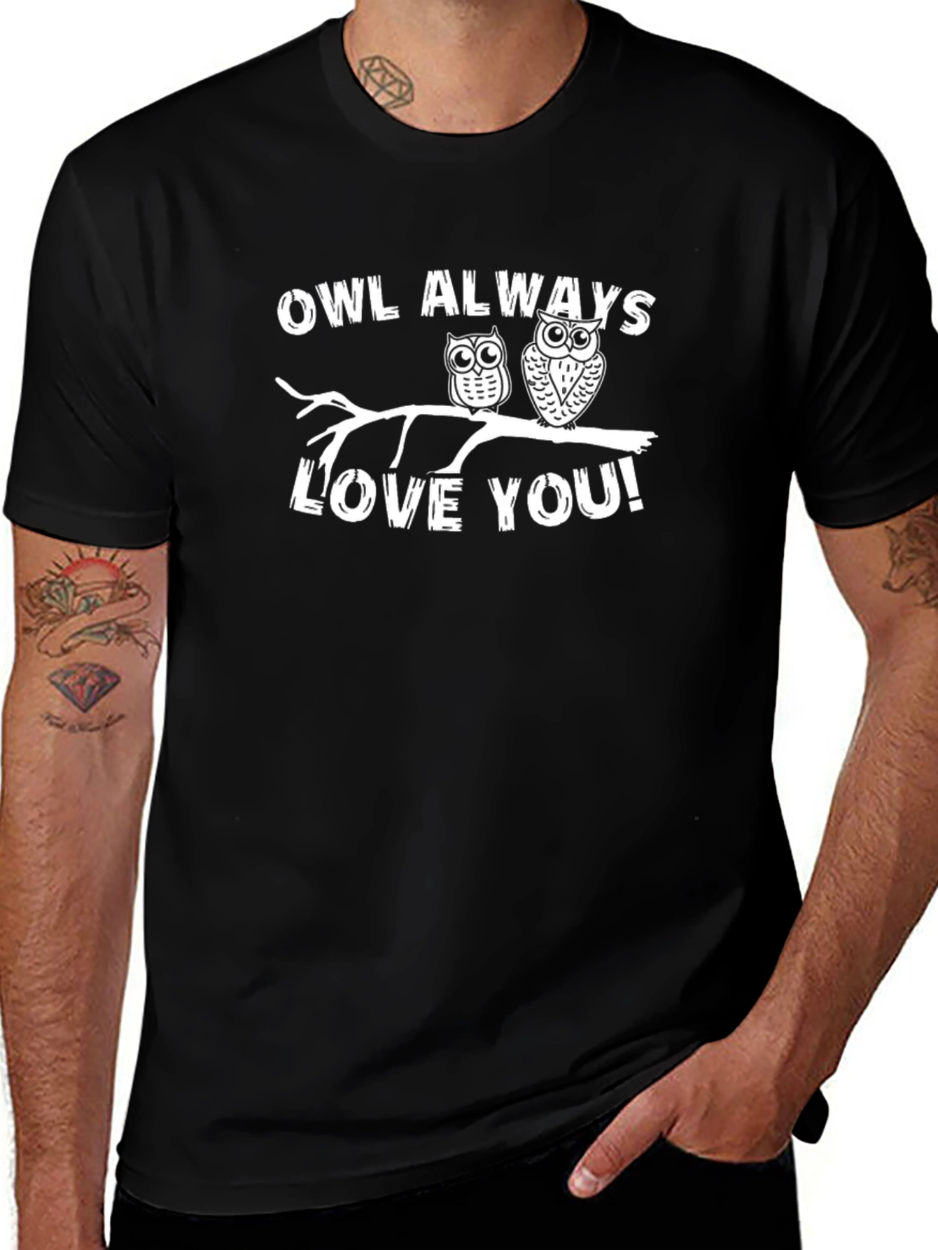 Owl Always Love You T-Shirt - Cute Owl Design