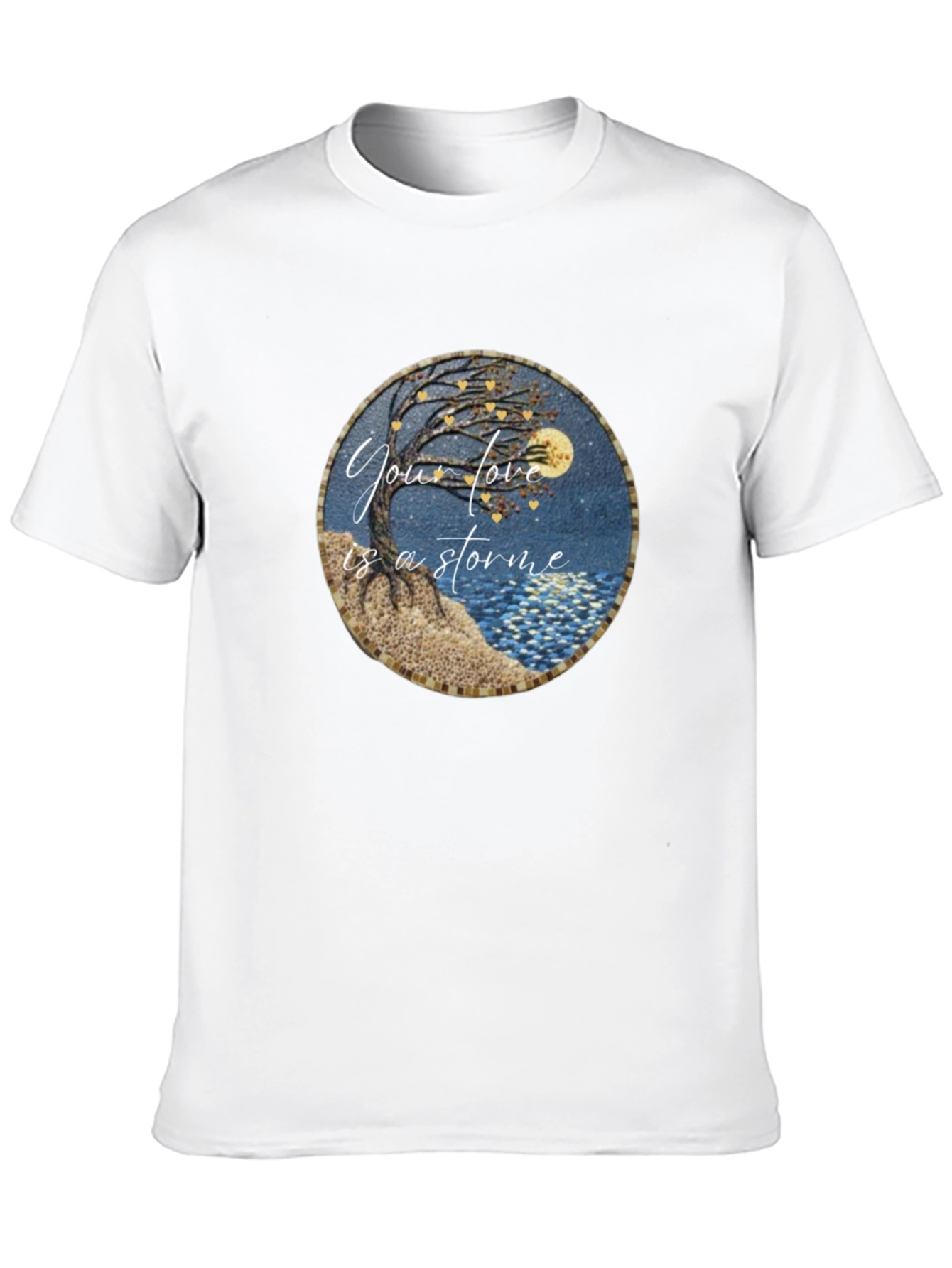 Storm of Love Graphic Tee - Unique Design