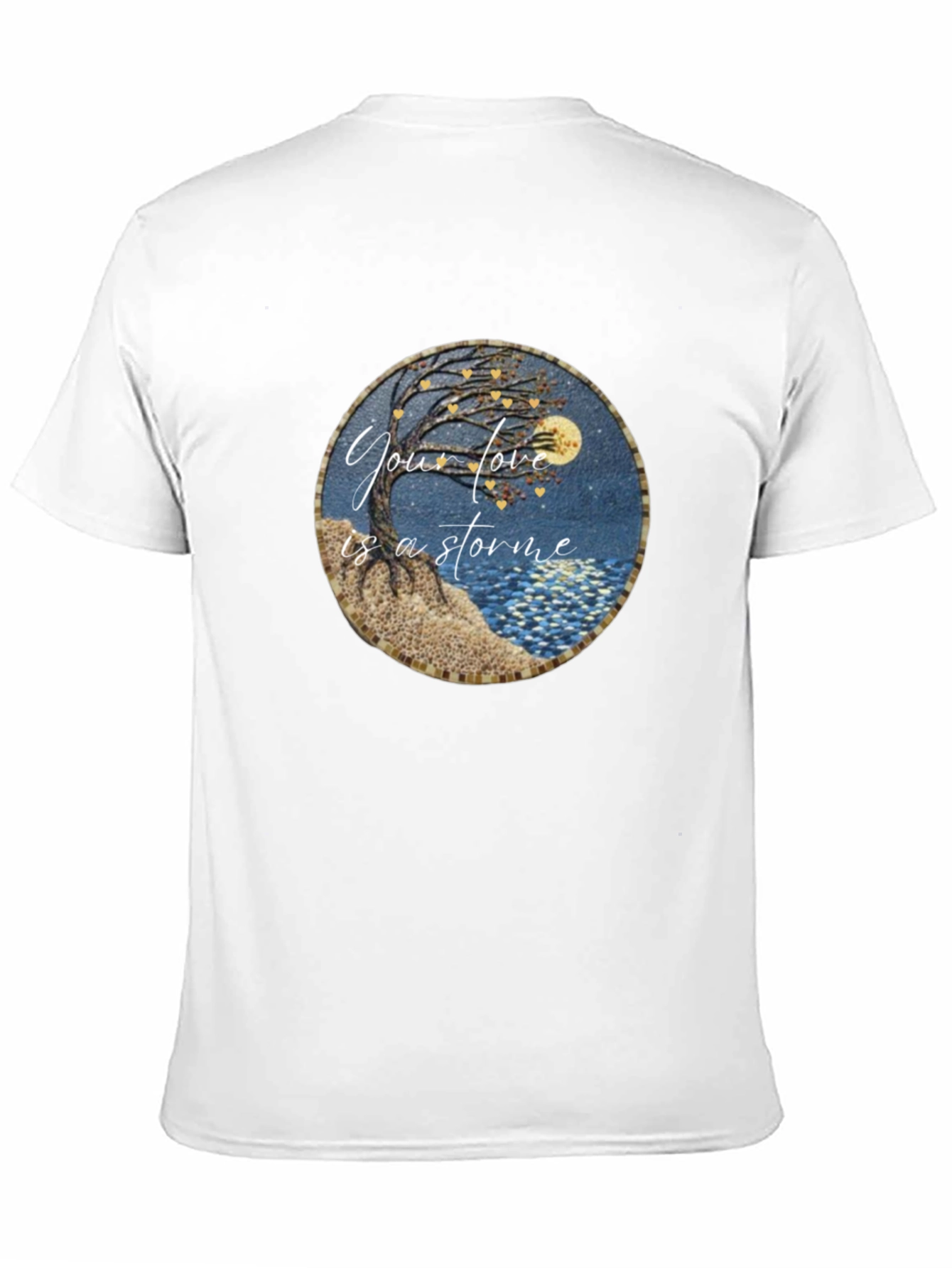 Storm of Love Graphic Tee - Unique Design