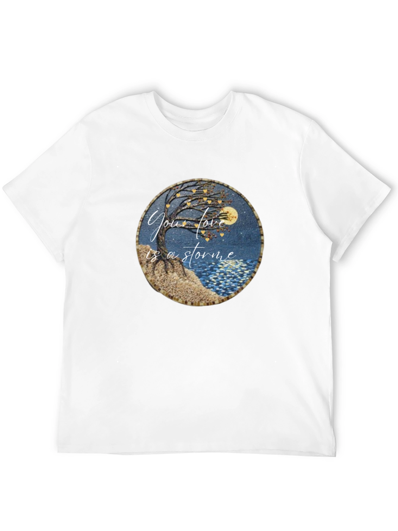 Storm of Love Graphic Tee - Unique Design