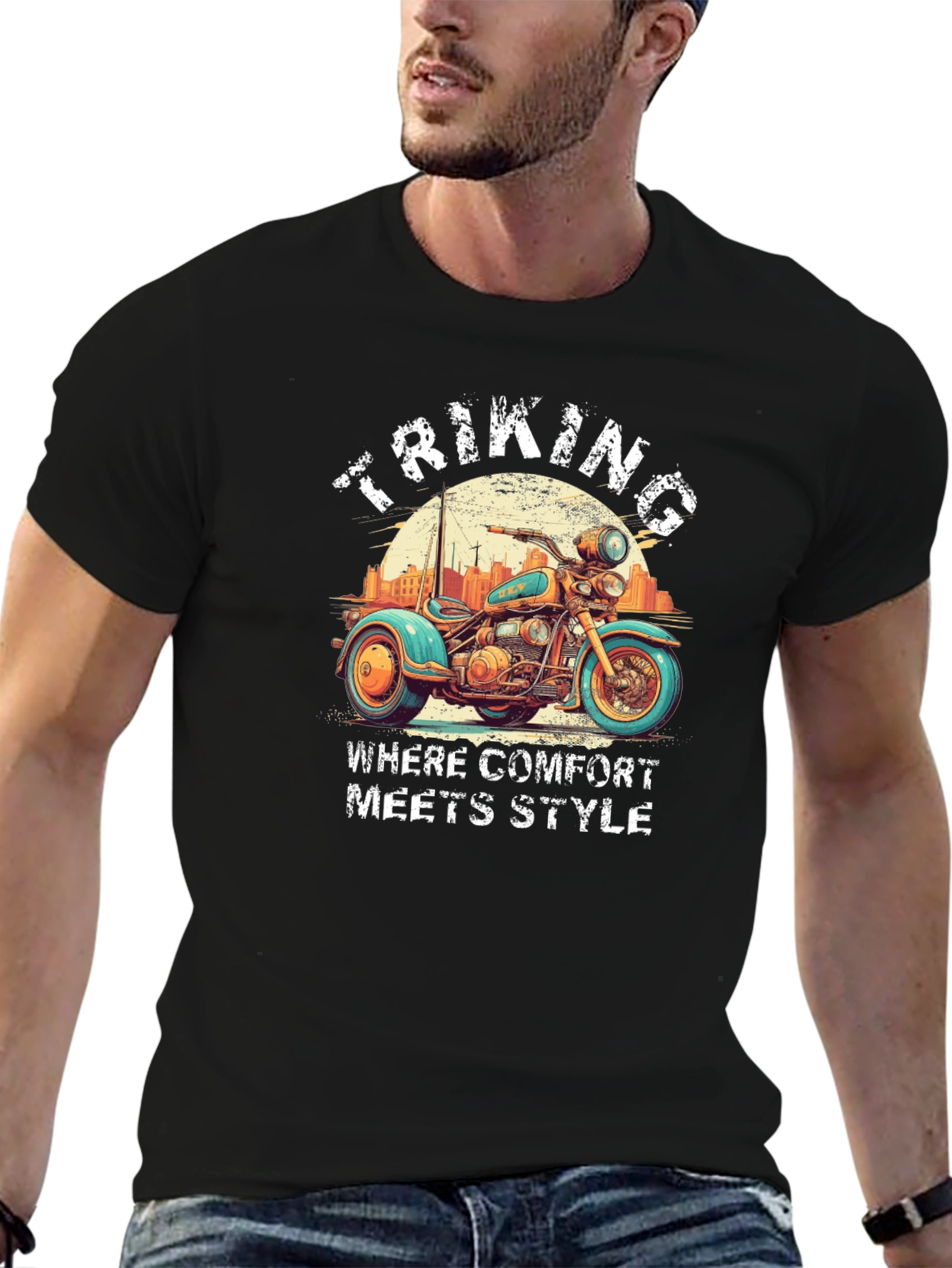 Triking Comfort Meets Style T-Shirt