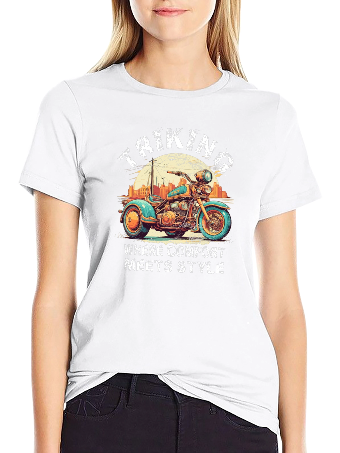 Triking Comfort Meets Style T-Shirt