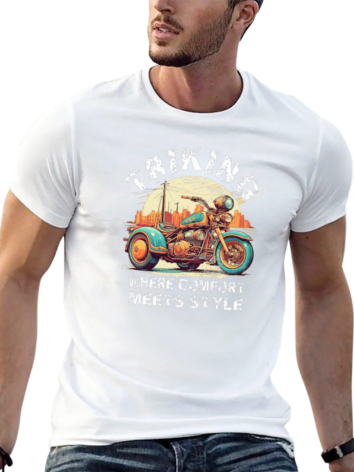 Triking Comfort Meets Style T-Shirt