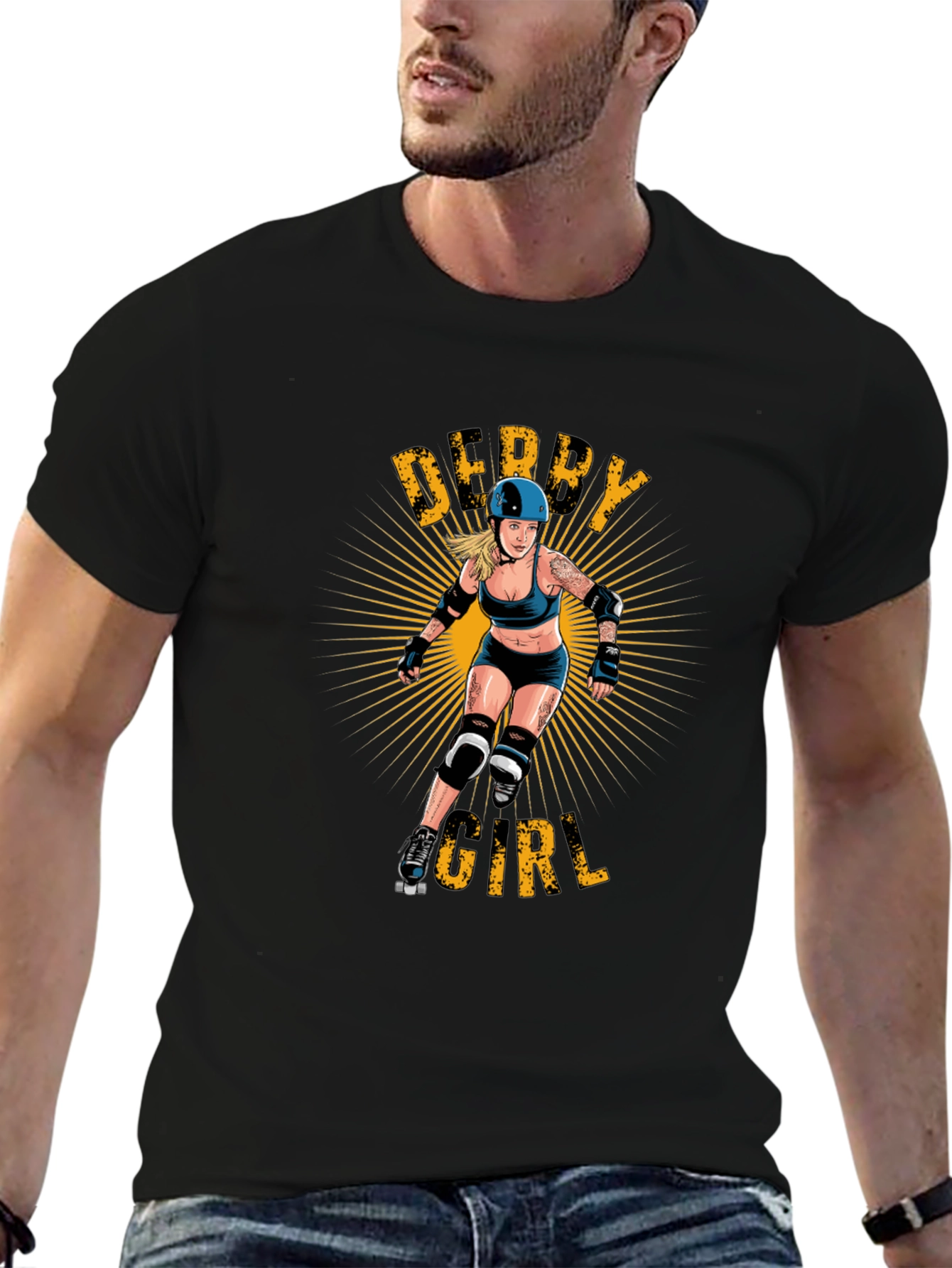 Derby Girl T-Shirt - Roller Derby Graphic Tee