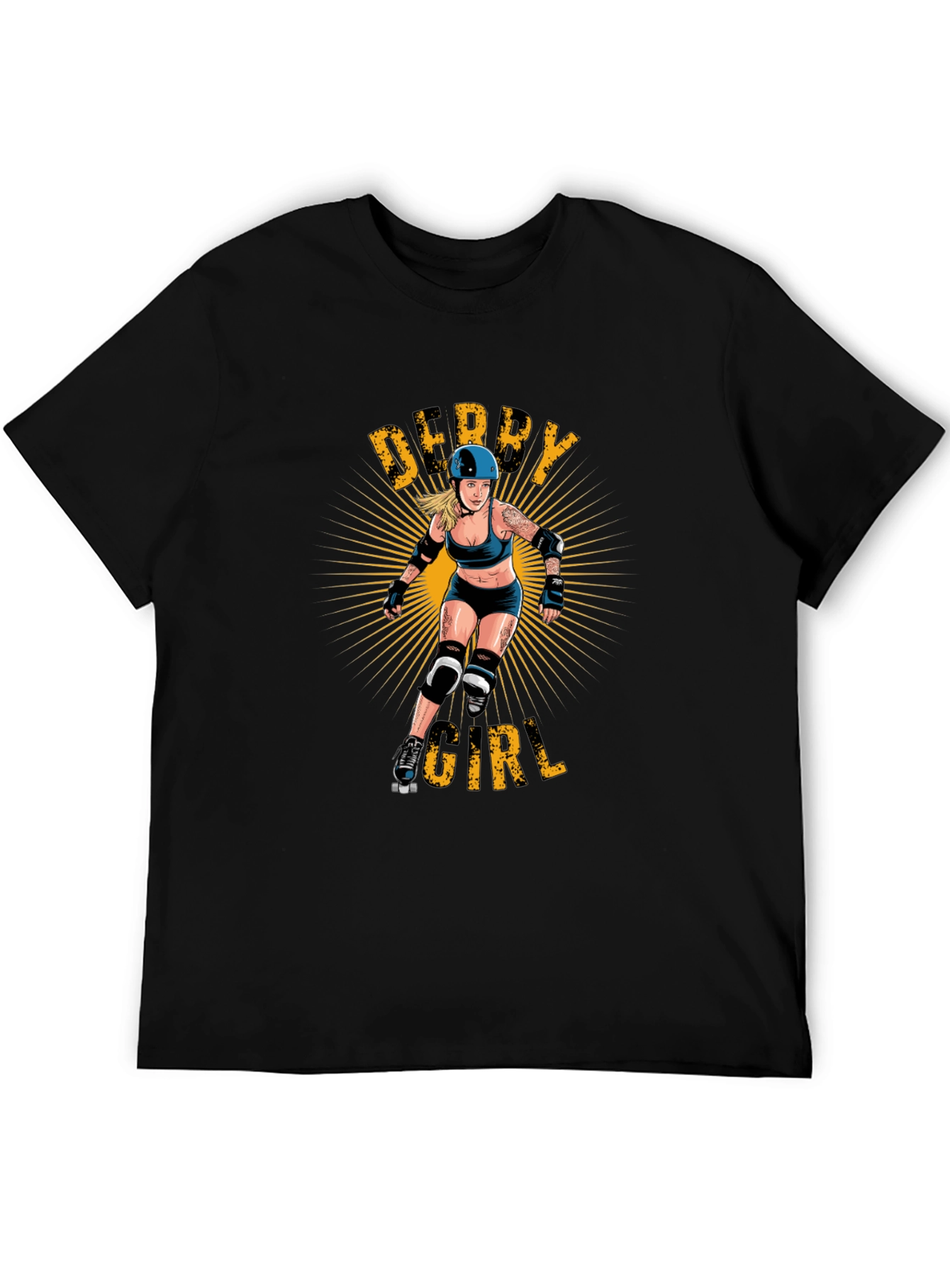 Derby Girl T-Shirt - Roller Derby Graphic Tee
