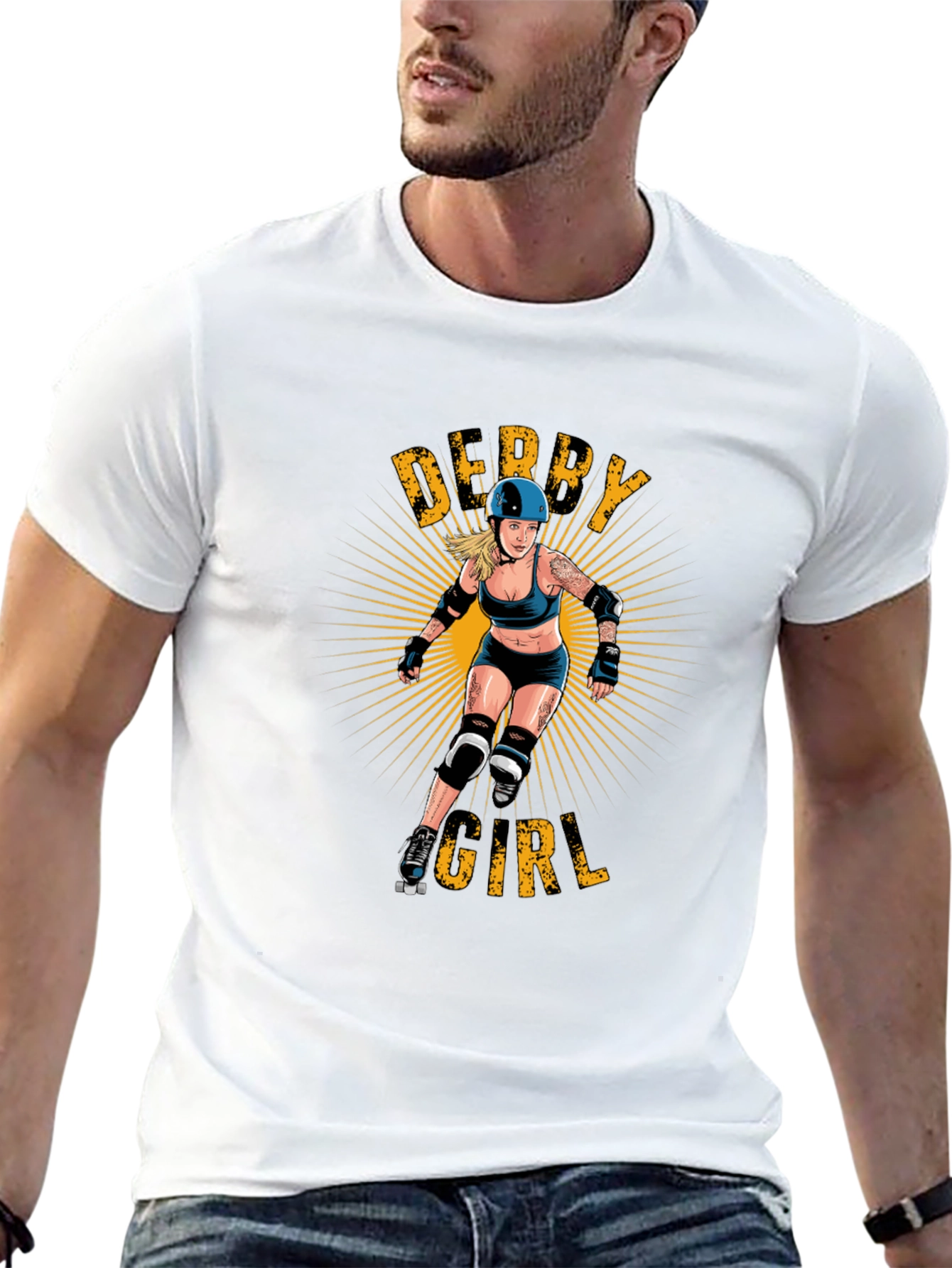 Derby Girl T-Shirt - Roller Derby Graphic Tee