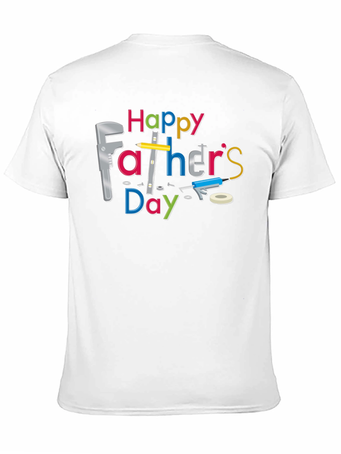 Happy Fathers Day T-Shirt - Novelty Tool Design