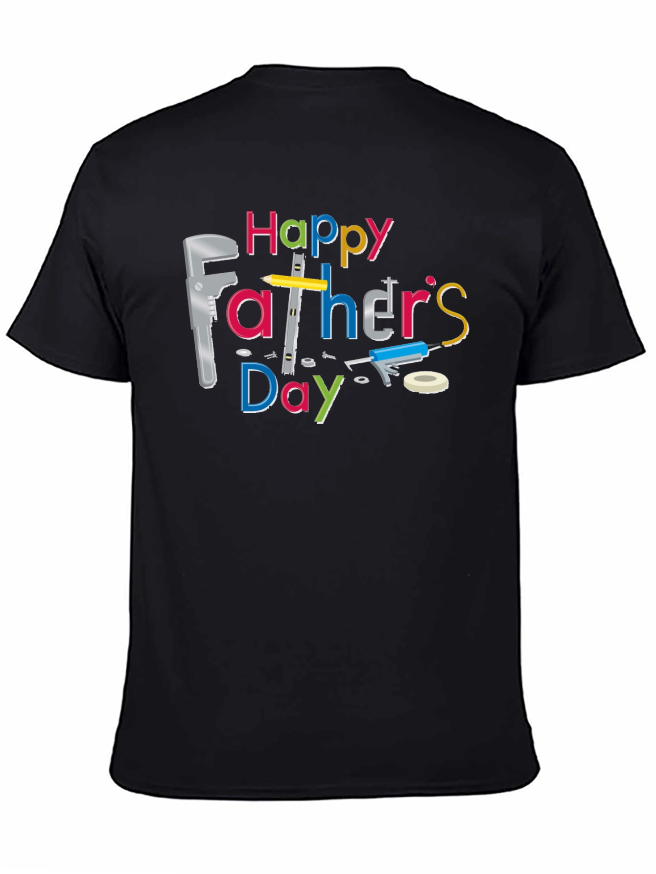 Happy Fathers Day T-Shirt - Novelty Tool Design