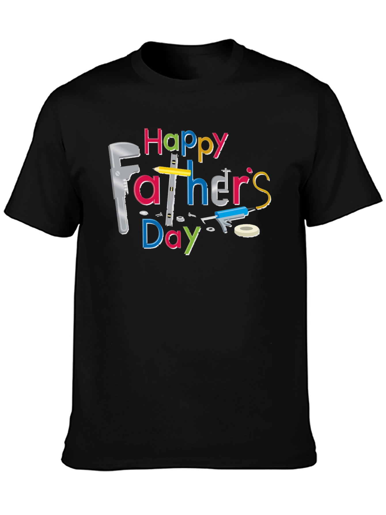 Happy Fathers Day T-Shirt - Novelty Tool Design