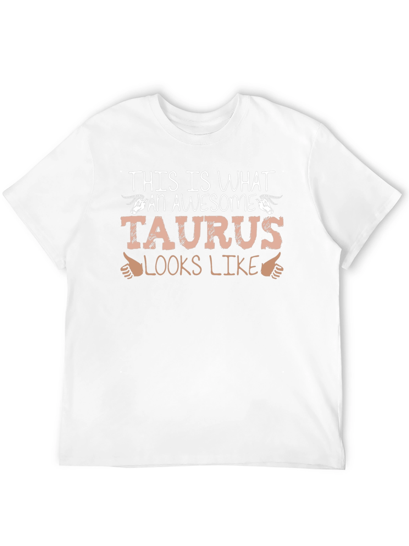 Awesome Taurus Zodiac Sign Black T-Shirt