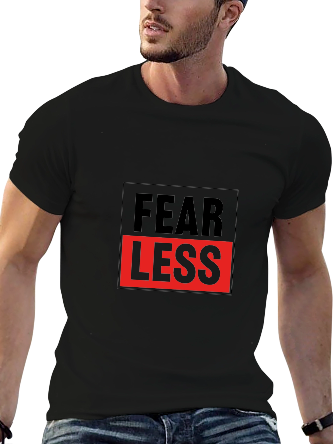 Fearless Graphic Tee - Bold Statement Shirt