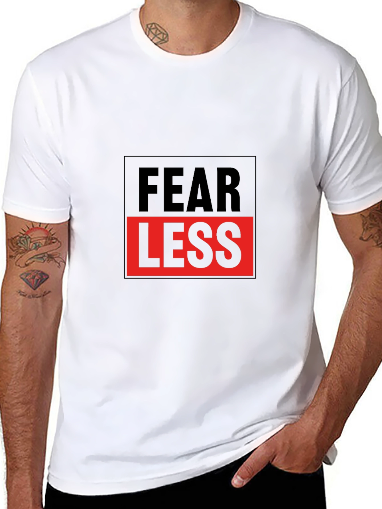 Fearless Graphic Tee - Bold Statement Shirt