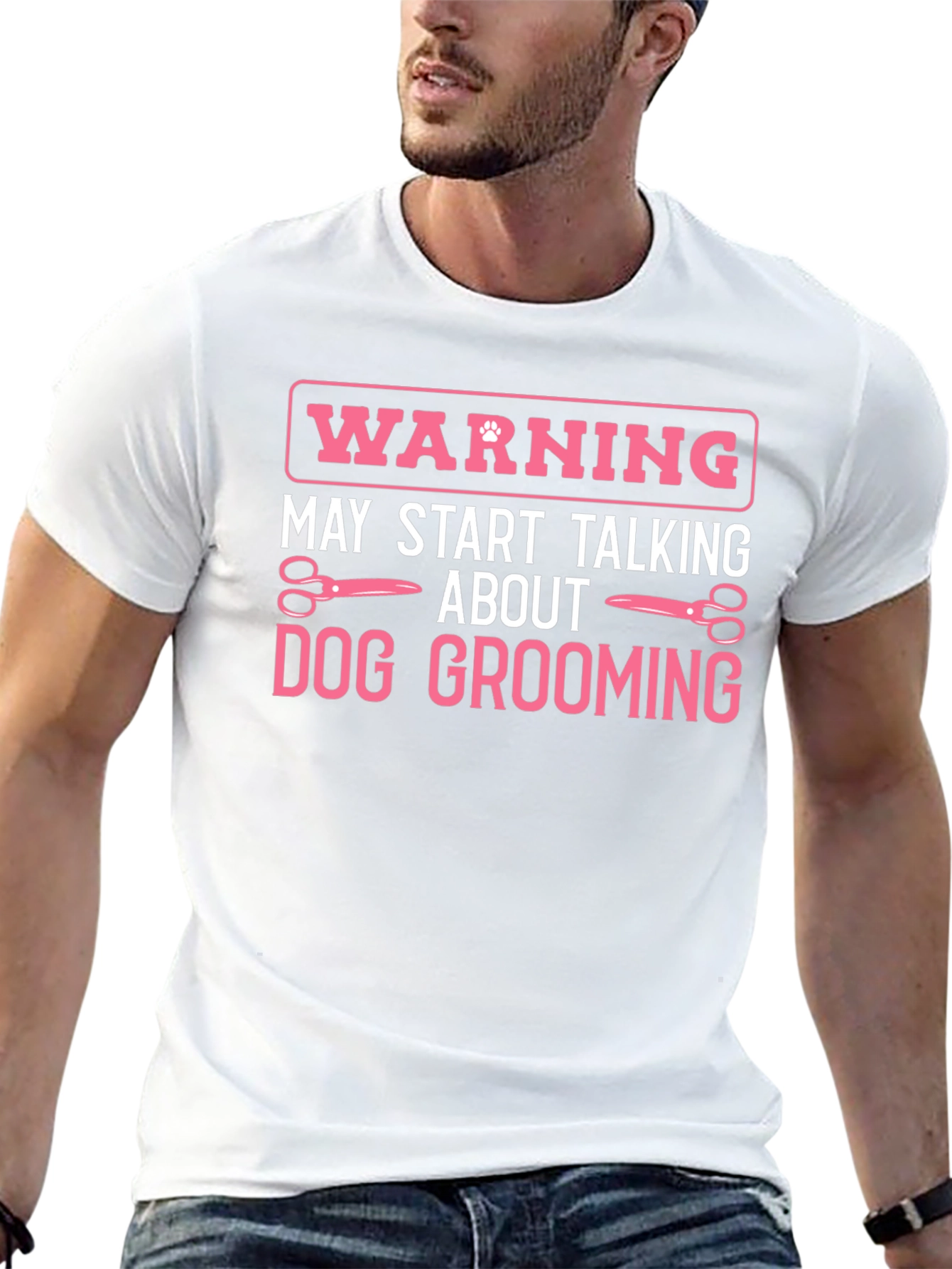 Dog Grooming Warning T-Shirt