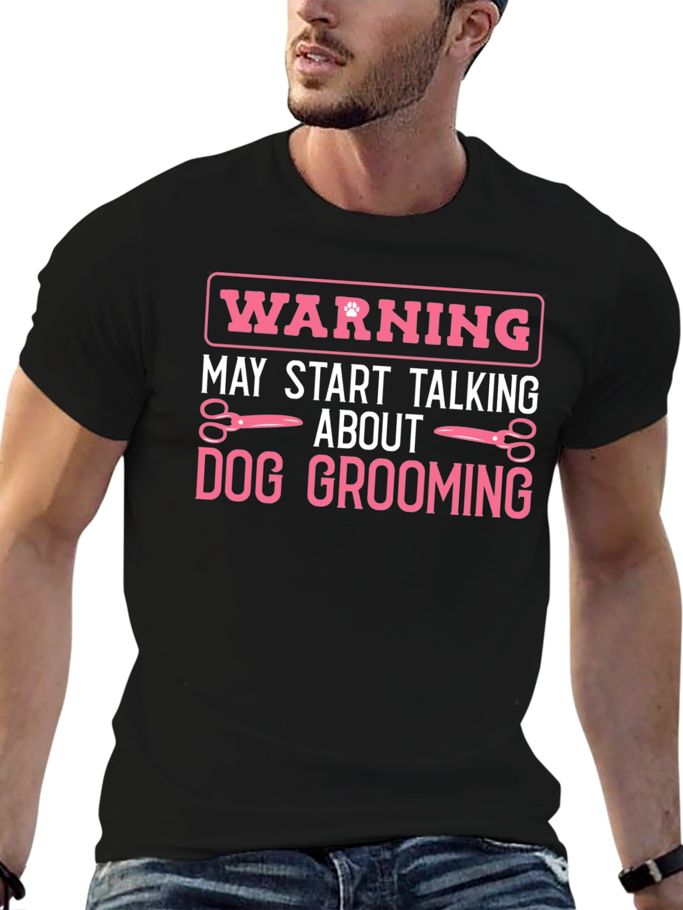 Dog Grooming Warning T-Shirt