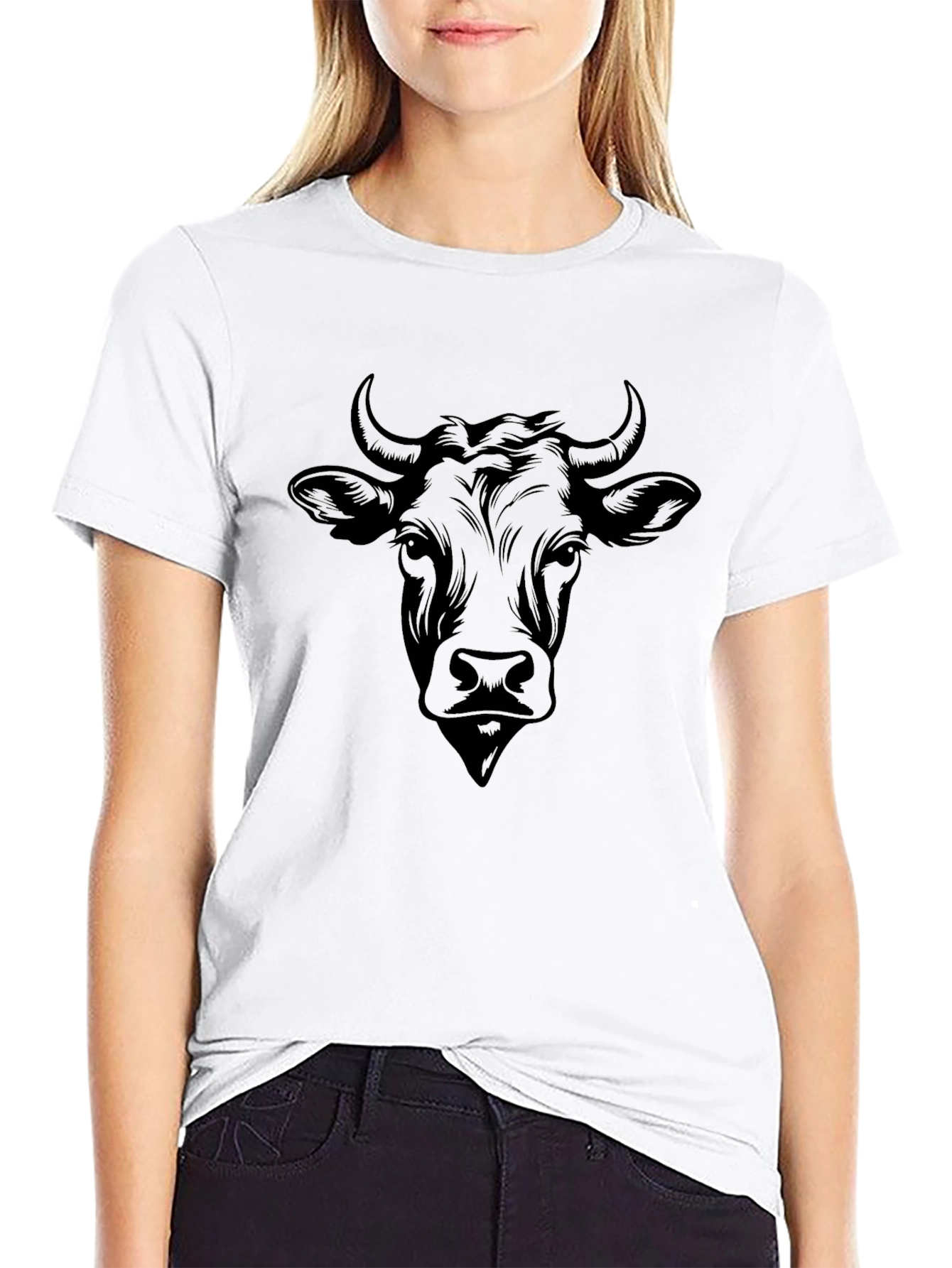 Black Bull Graphic Tee - Bold & Stylish