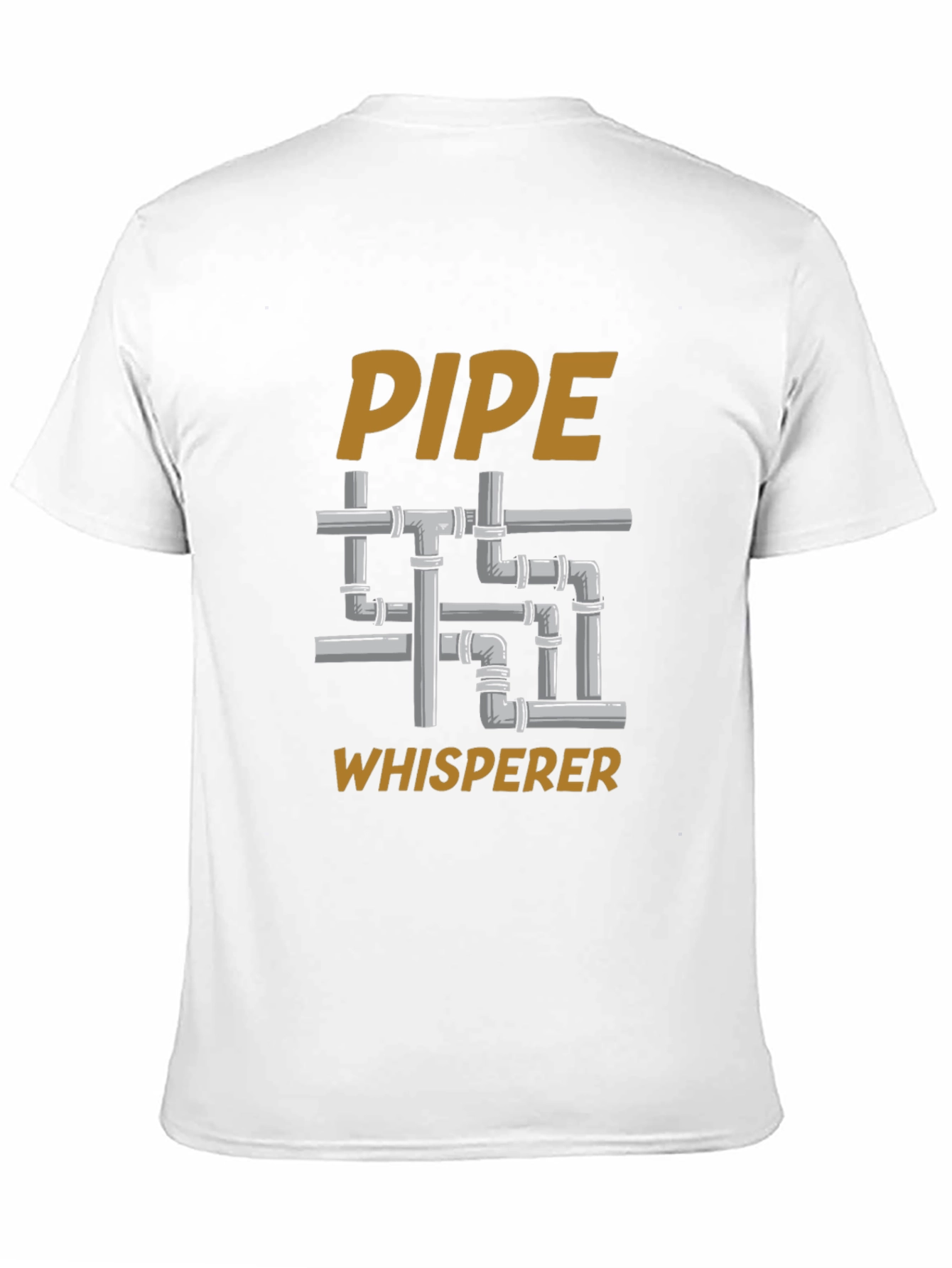 Pipe Whisperer T-Shirt - Plumbing Humor