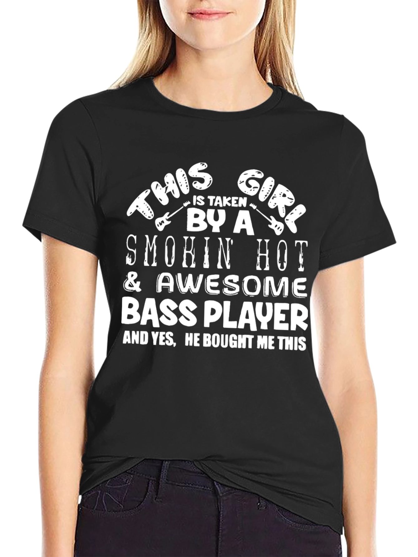 Bass Players Girl T-Shirt