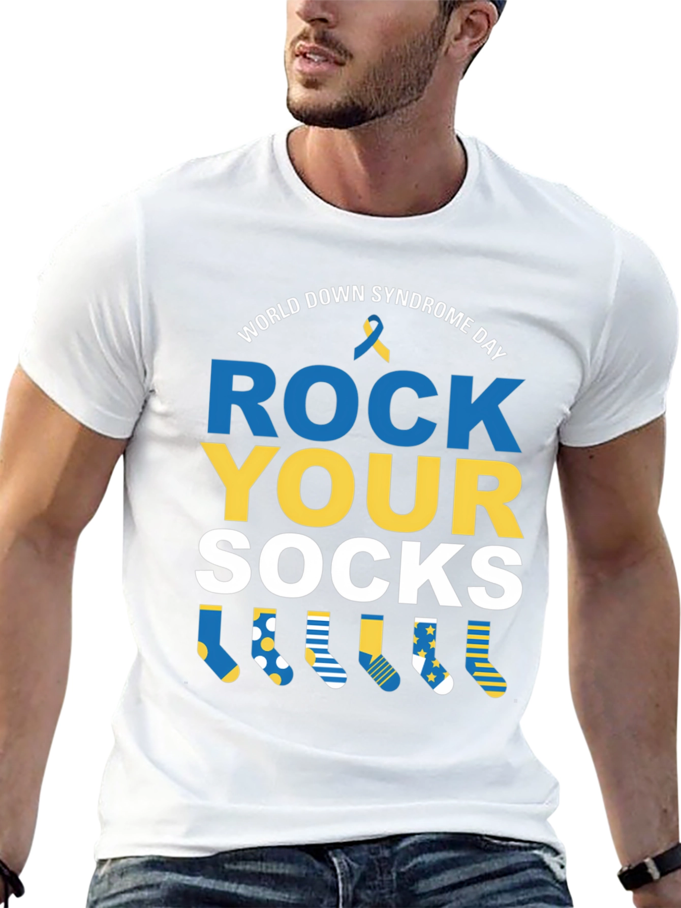 Rock Your Socks: World Down Syndrome Day T-Shirt