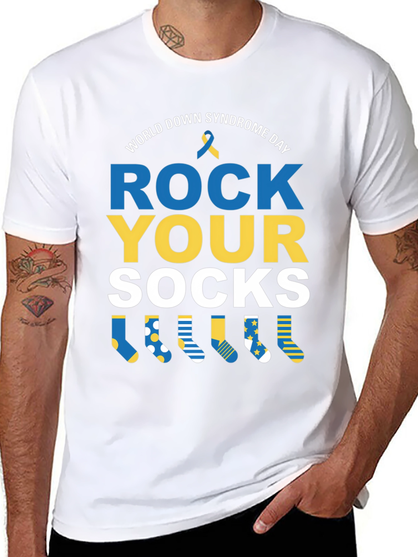 Rock Your Socks: World Down Syndrome Day T-Shirt