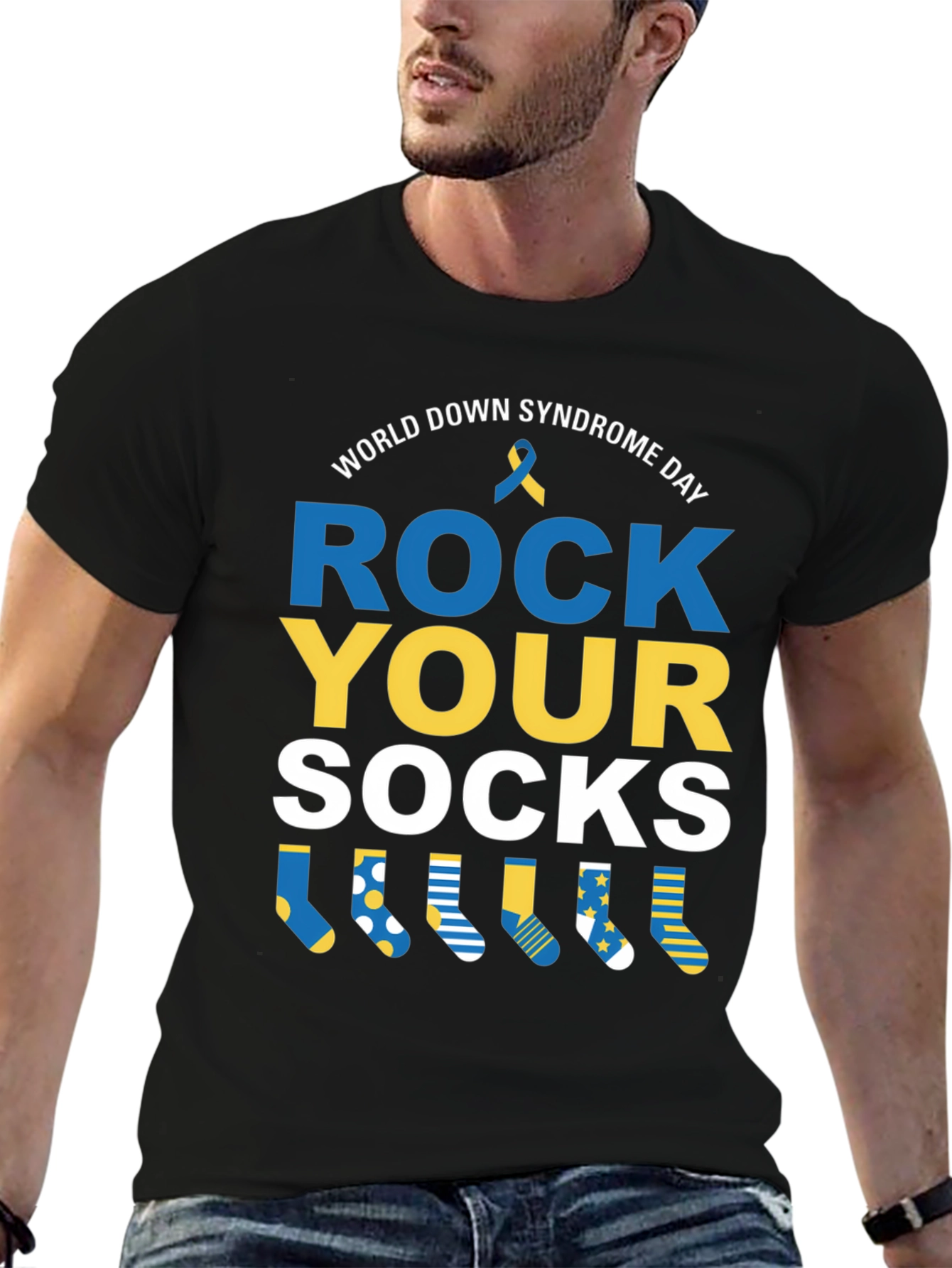 Rock Your Socks: World Down Syndrome Day T-Shirt