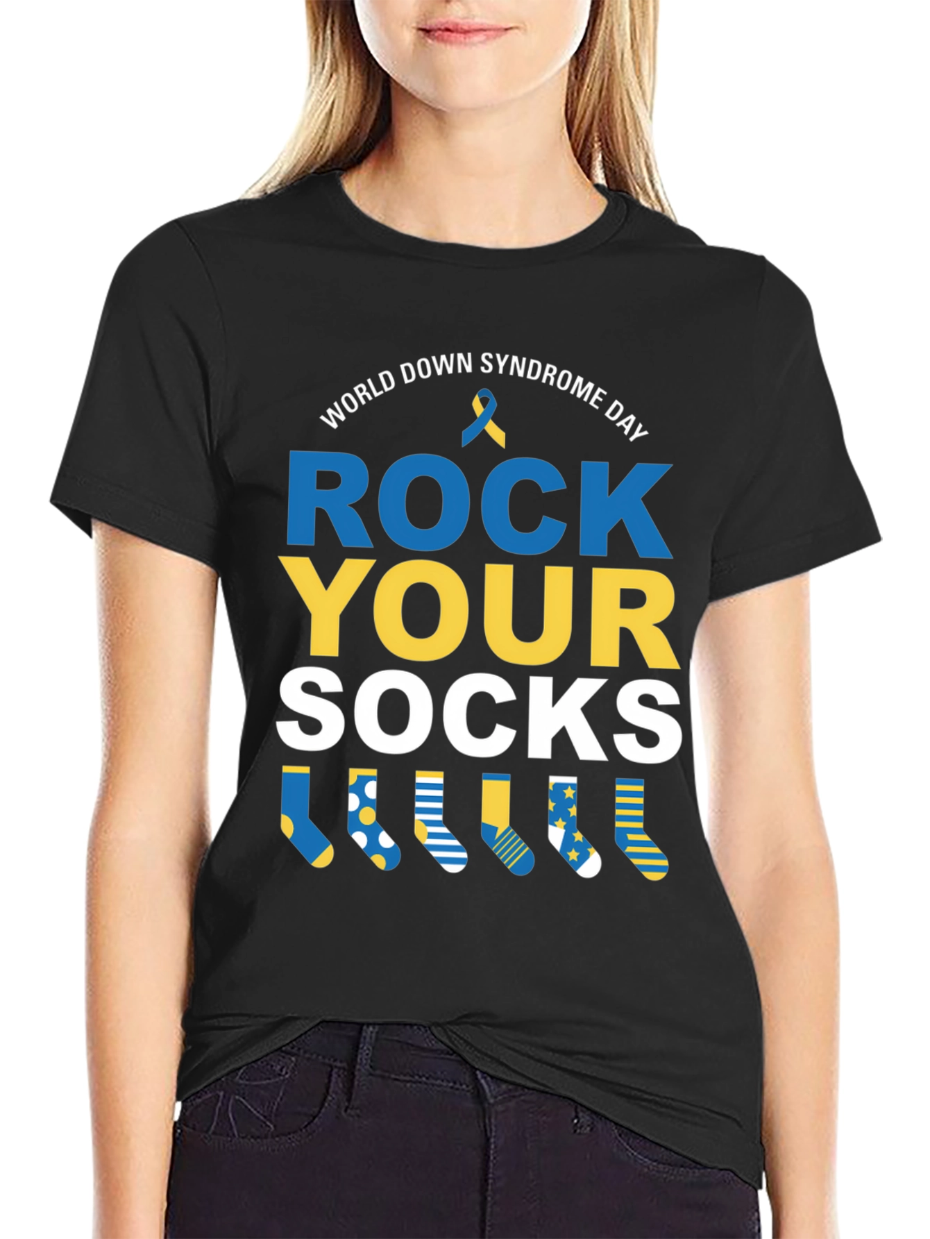 Rock Your Socks: World Down Syndrome Day T-Shirt
