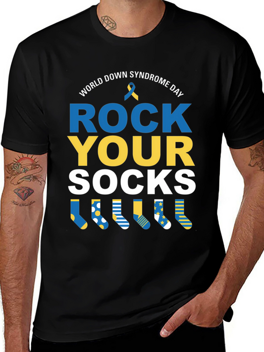 Rock Your Socks: World Down Syndrome Day T-Shirt