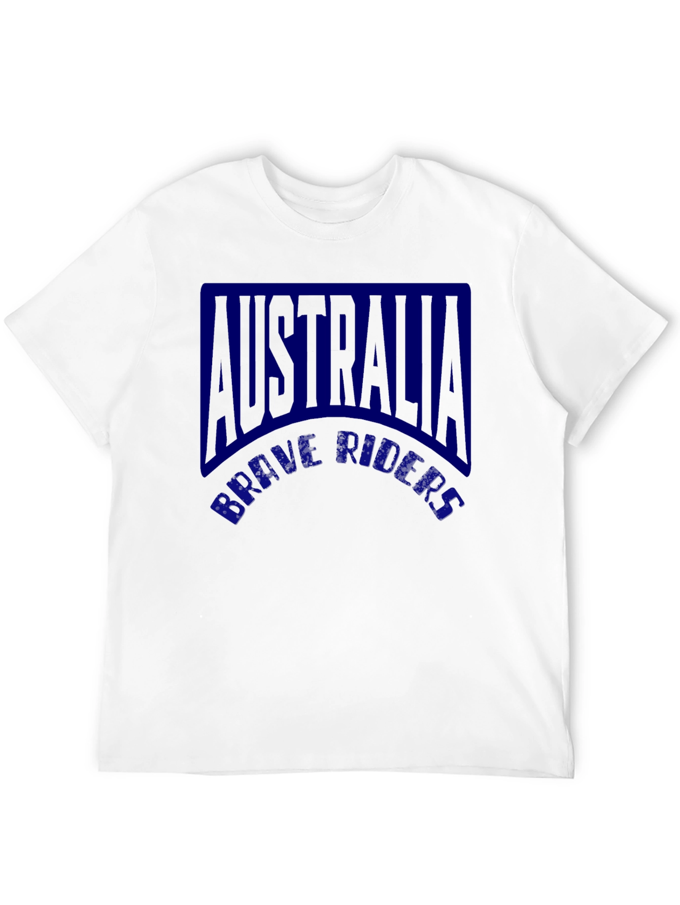 Australia Brave Riders Black Graphic Tee