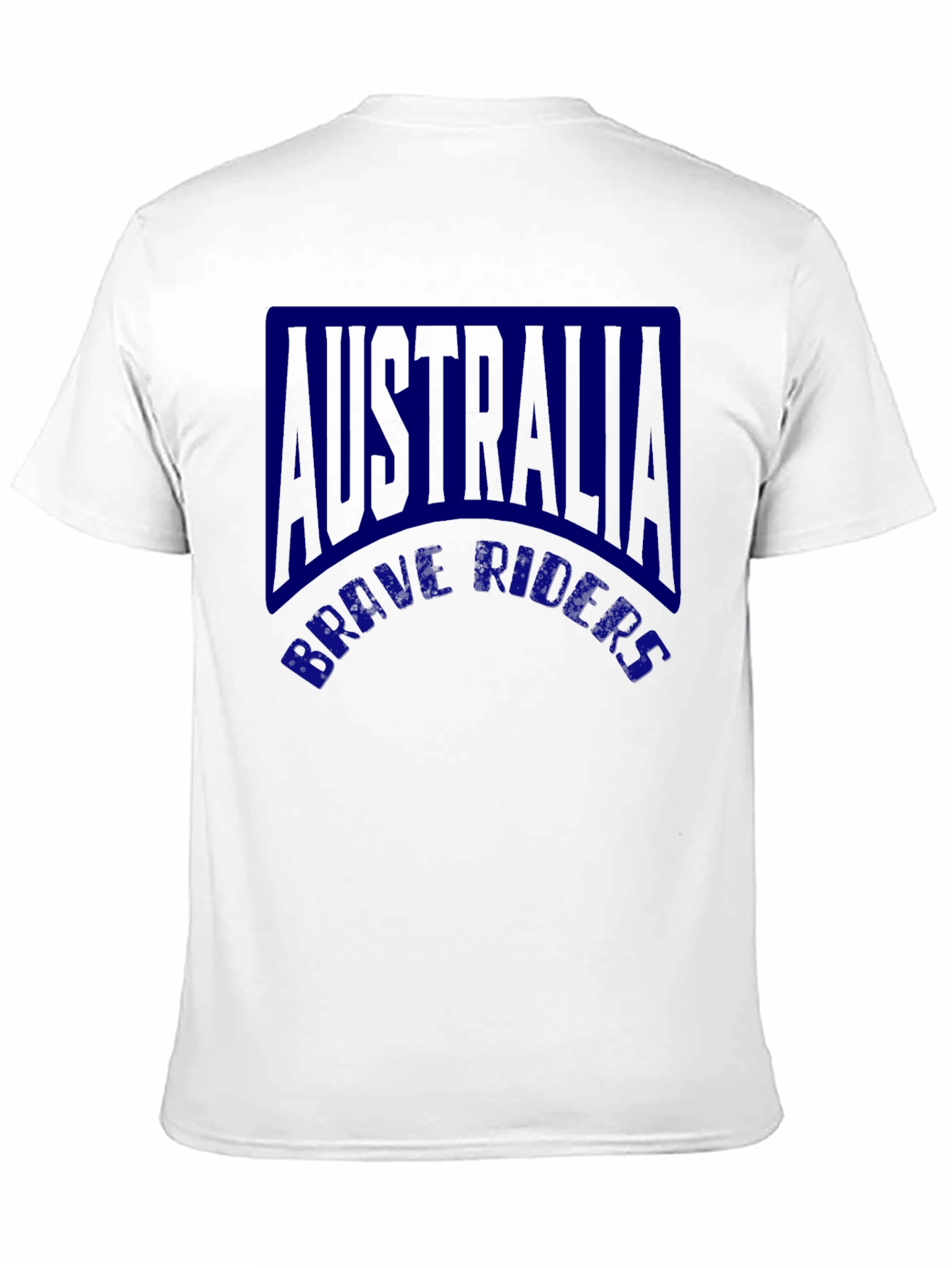Australia Brave Riders Black Graphic Tee
