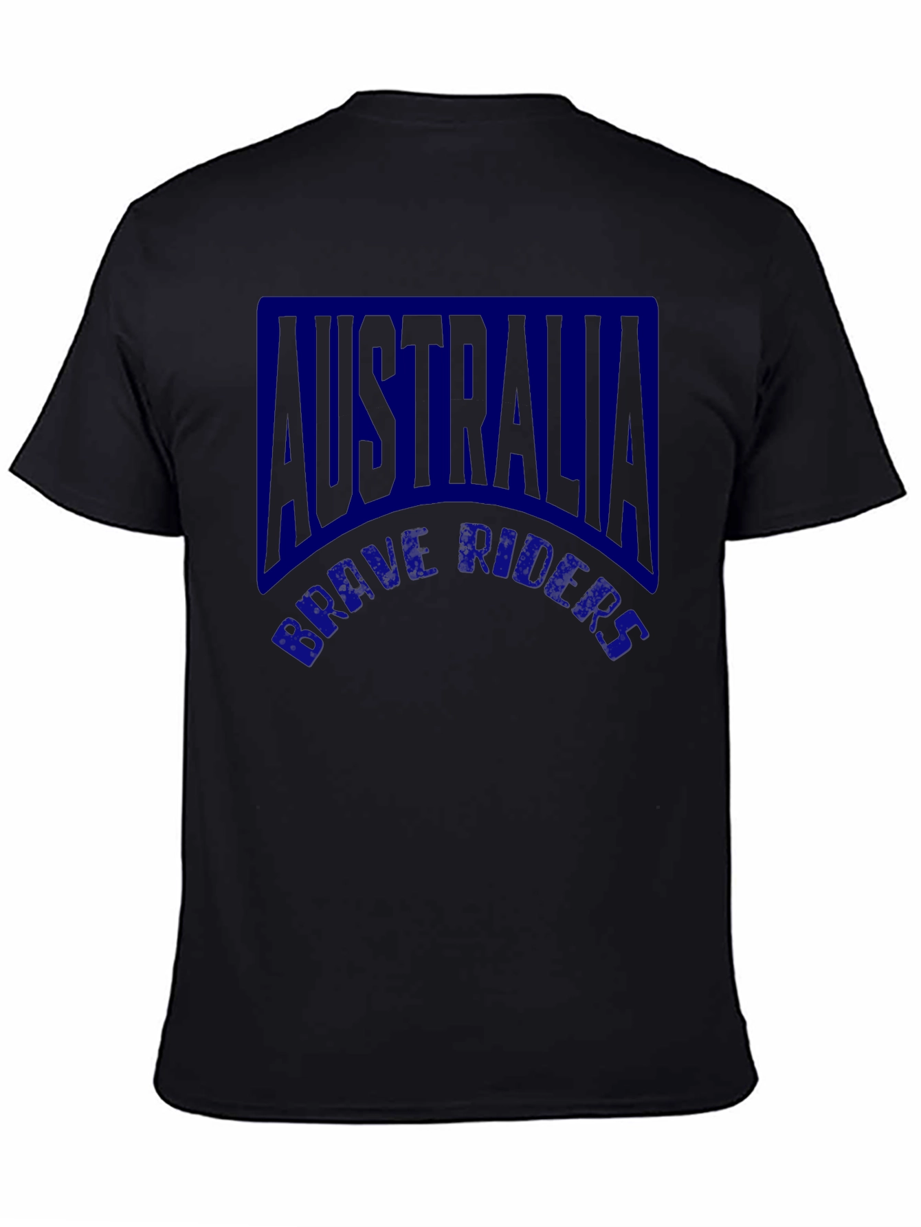 Australia Brave Riders Black Graphic Tee