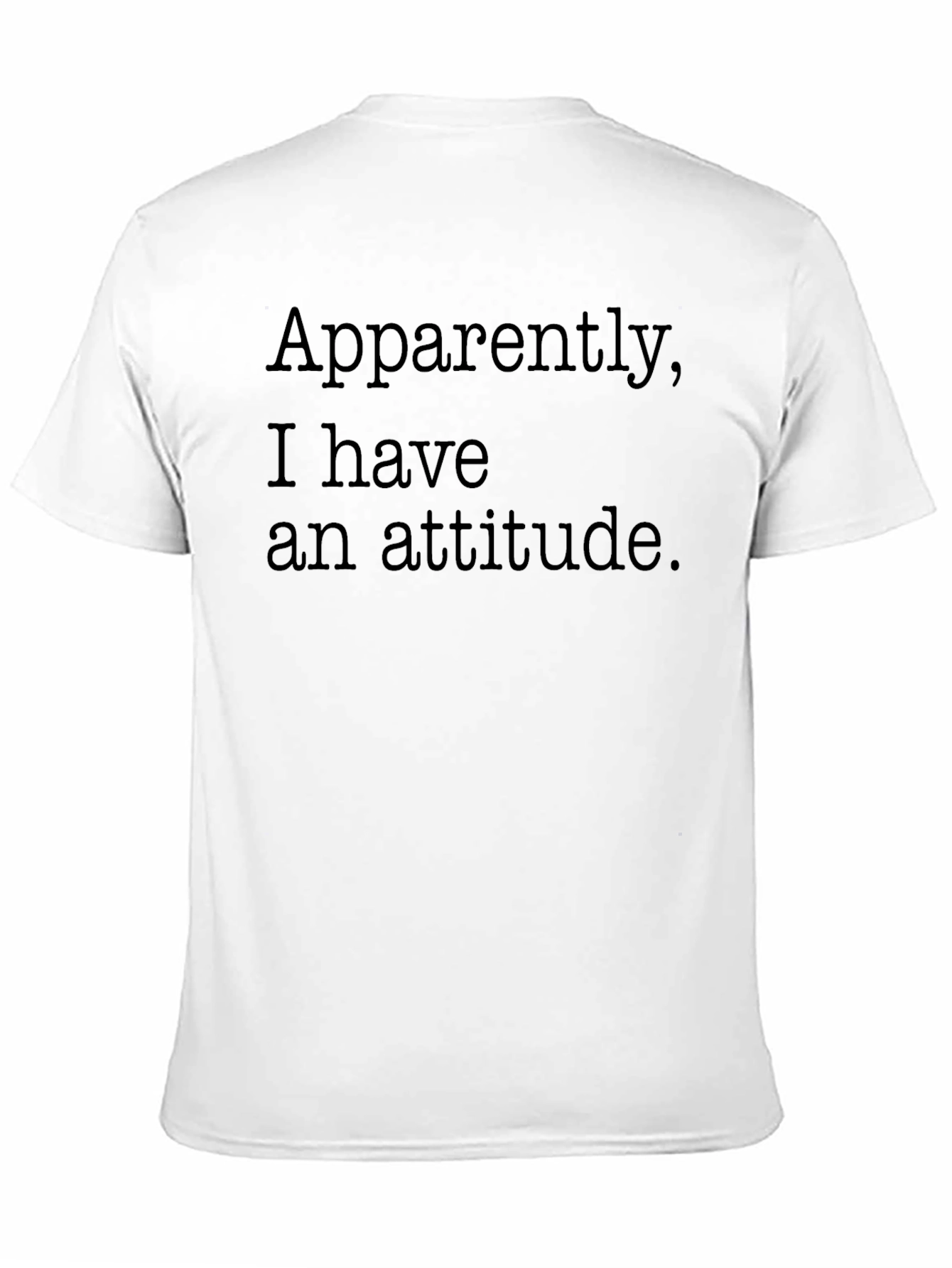 Attitude Statement Black T-Shirt