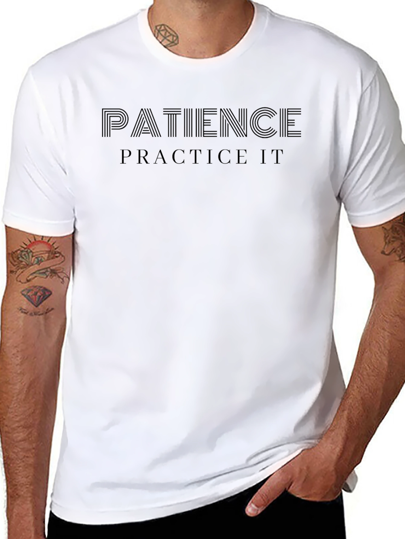 Patience T-Shirt - Practice It Reminder