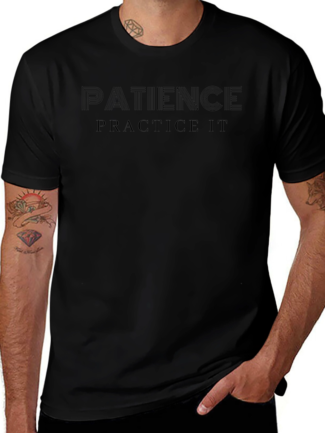 Patience T-Shirt - Practice It Reminder