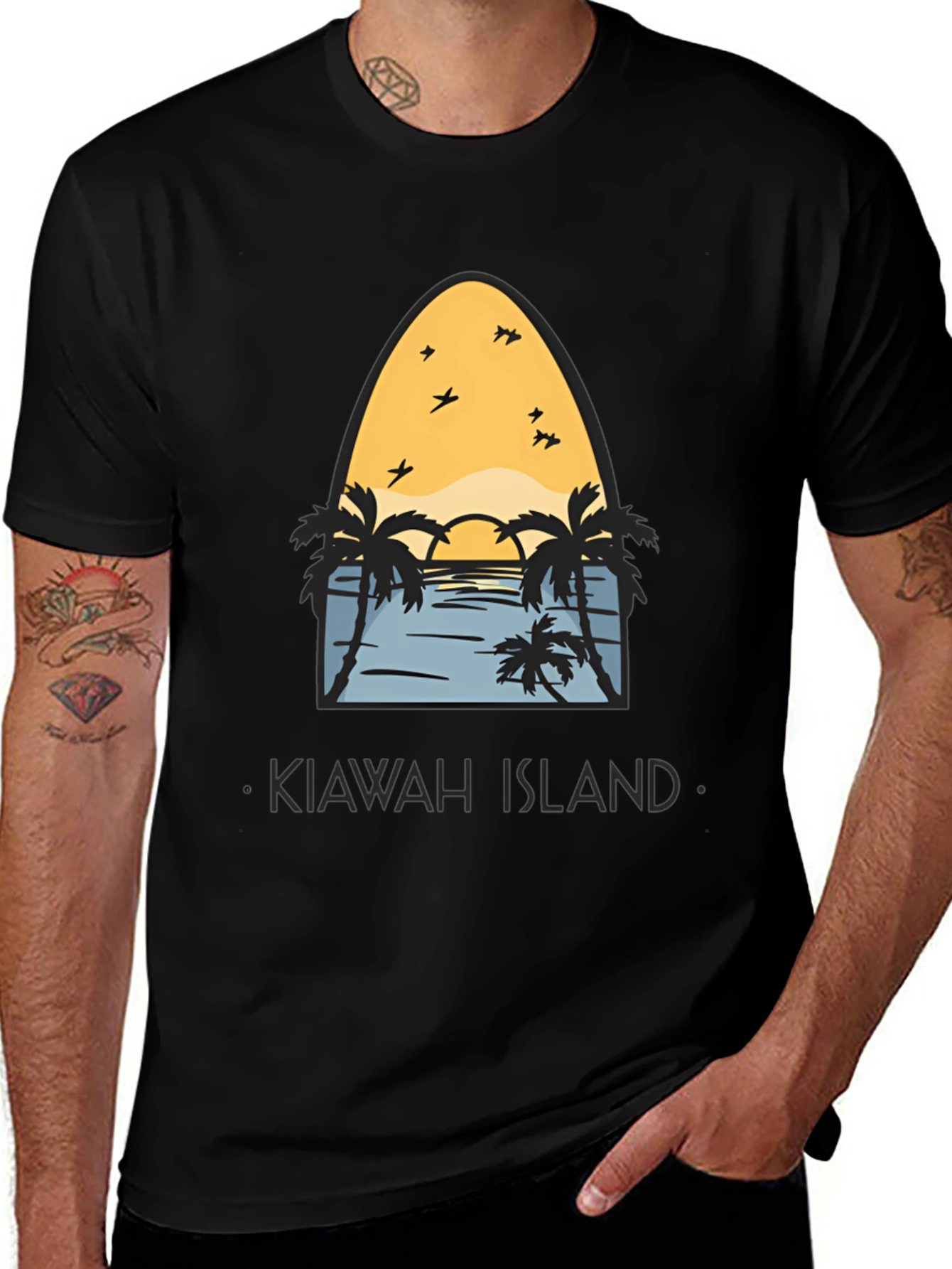 Kiawah Island Graphic Tee - Vacation Vibes