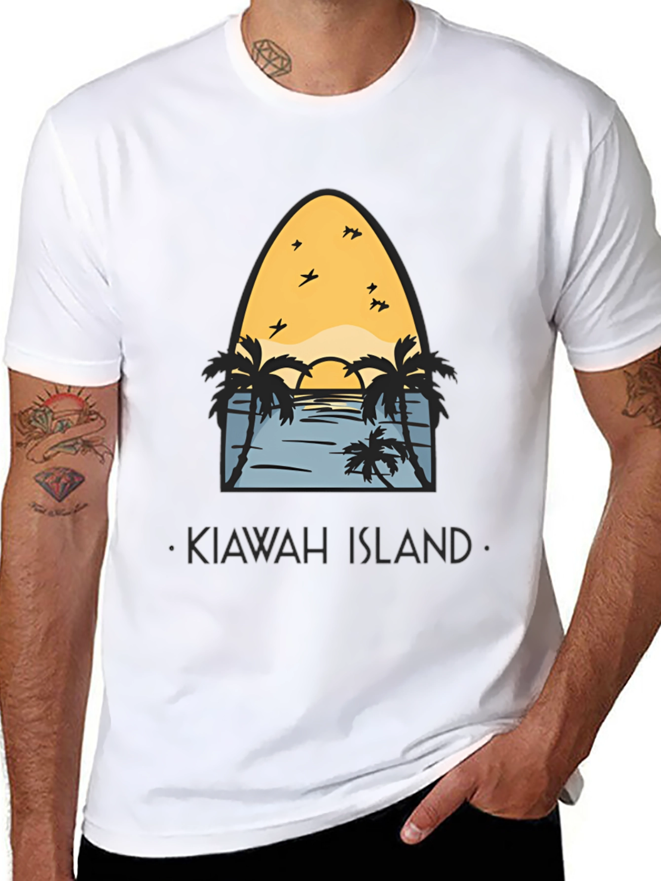 Kiawah Island Graphic Tee - Vacation Vibes