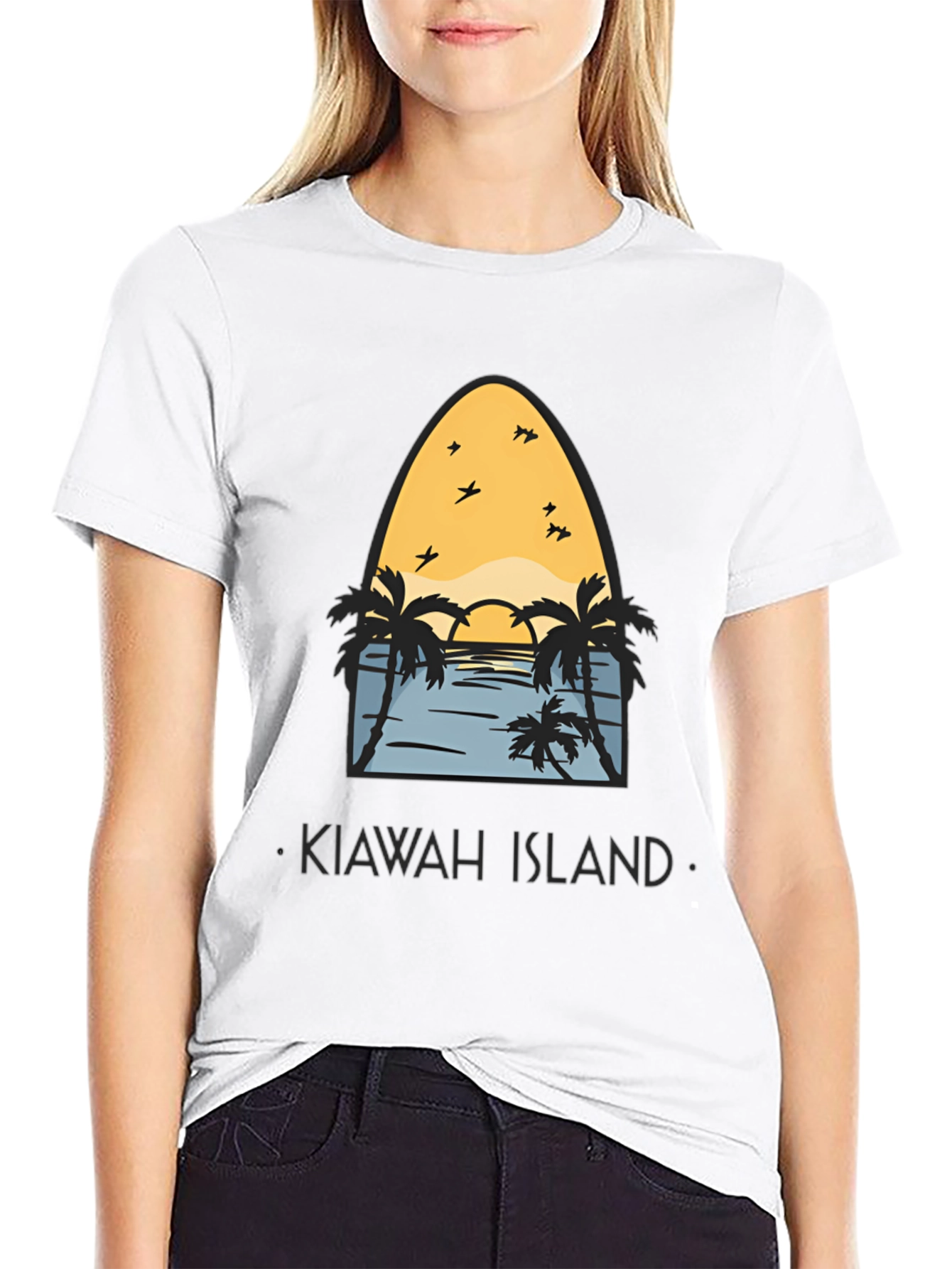Kiawah Island Graphic Tee - Vacation Vibes