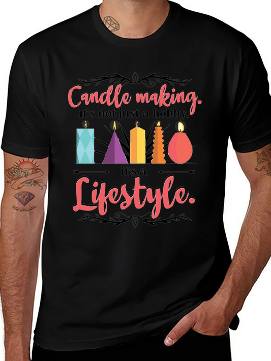 Candle Making Lifestyle Graphic Tee
