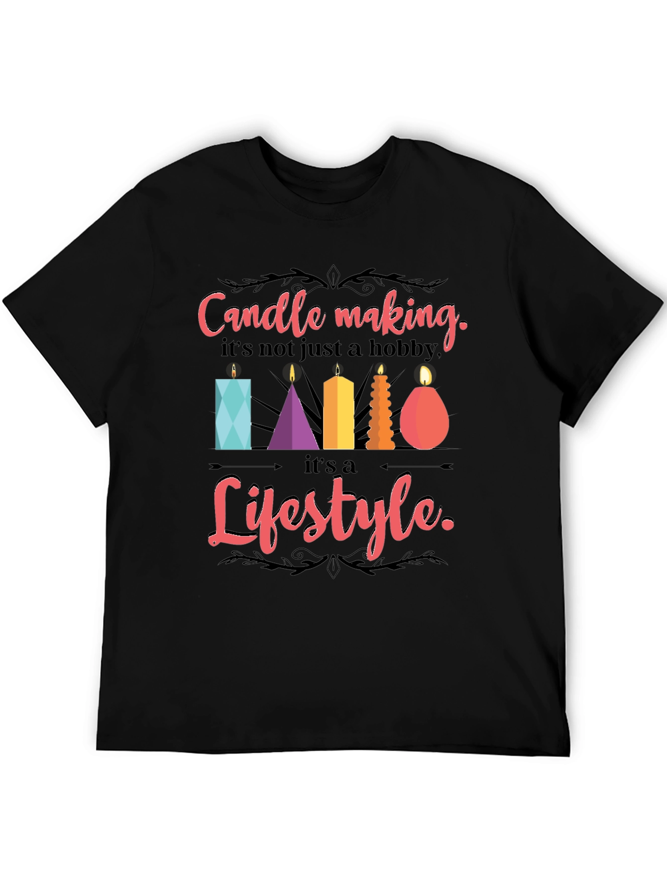 Candle Making Lifestyle Graphic Tee