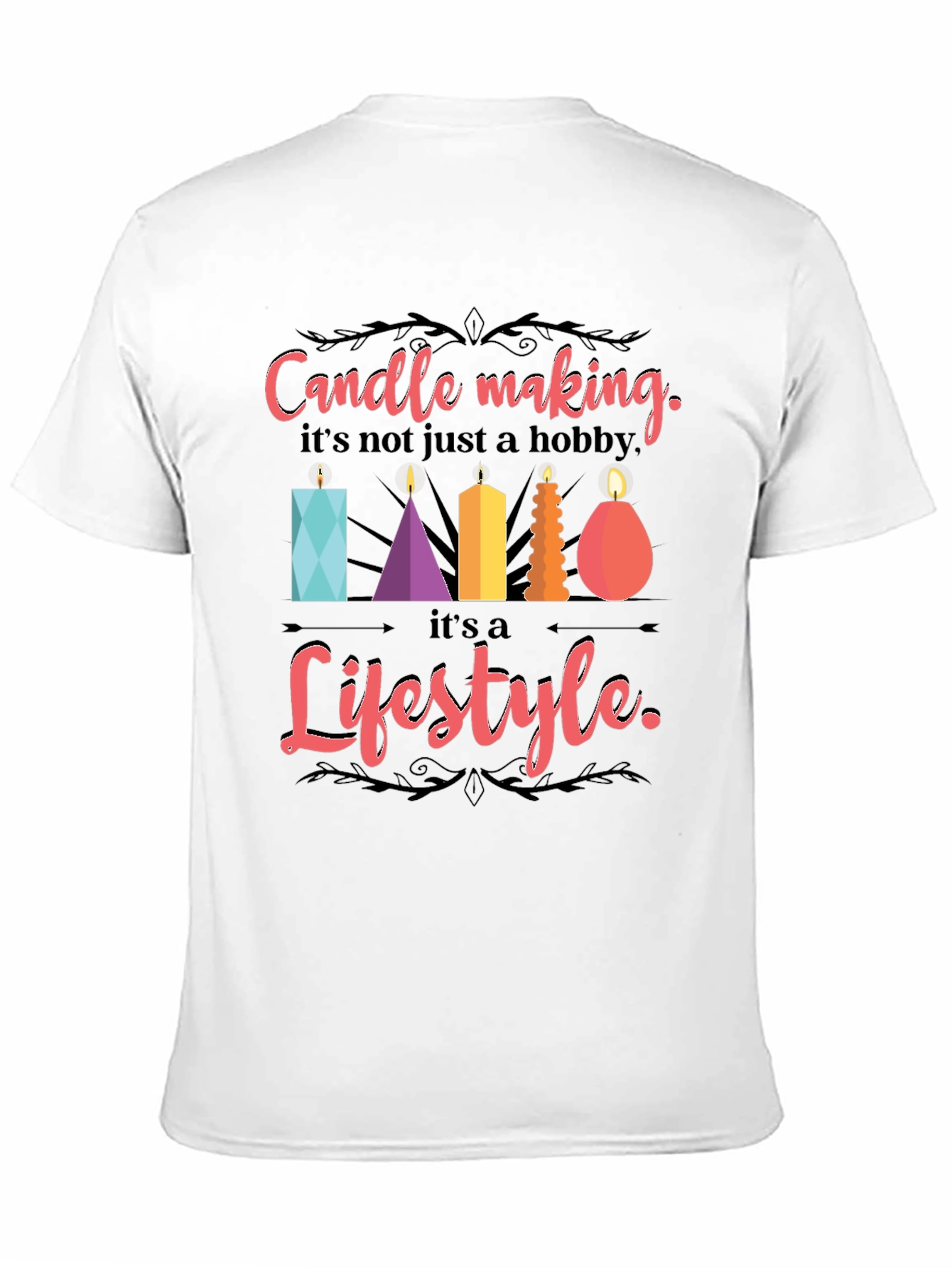 Candle Making Lifestyle Graphic Tee