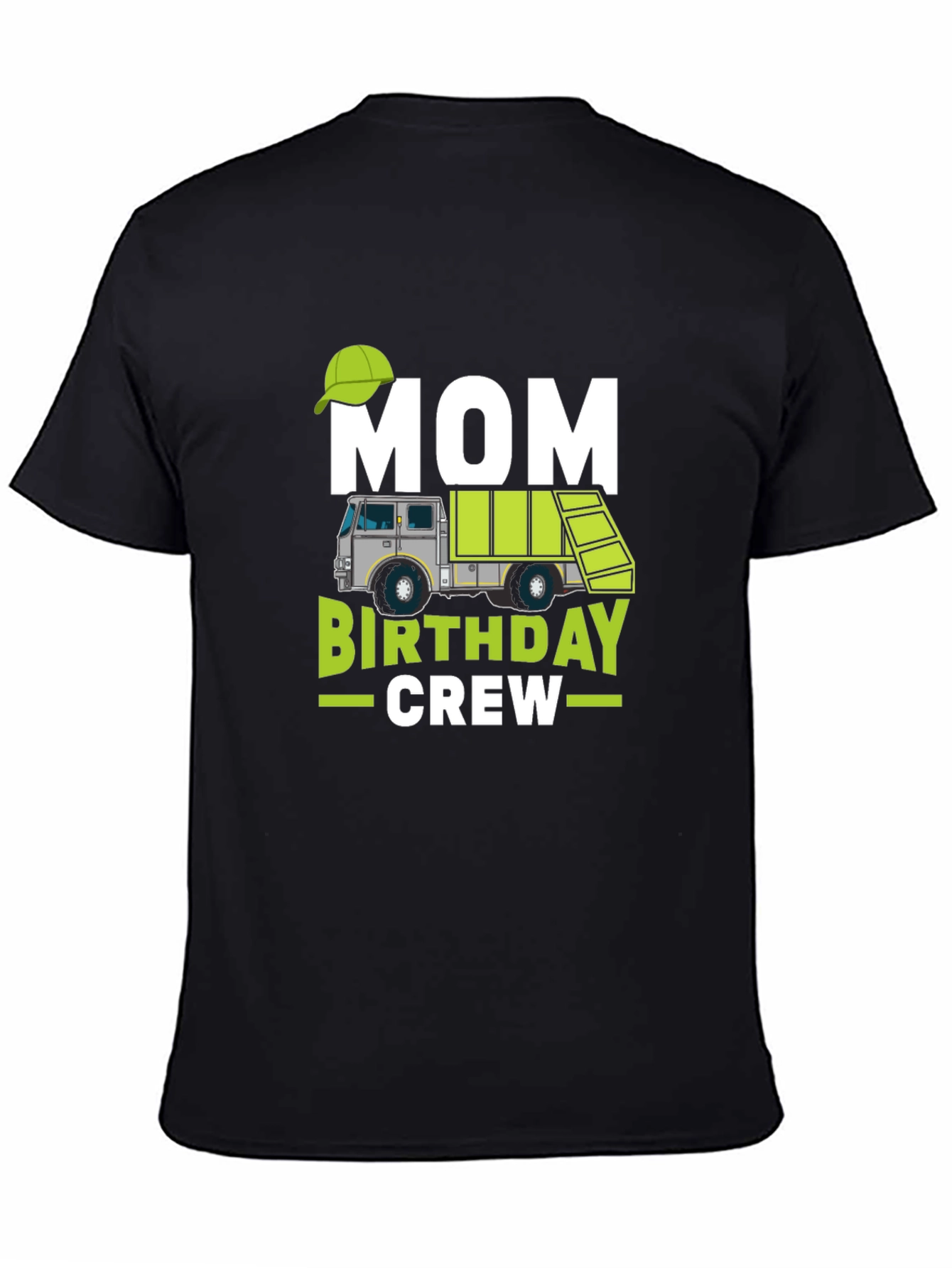 Mom Birthday Crew Garbage Truck T-Shirt