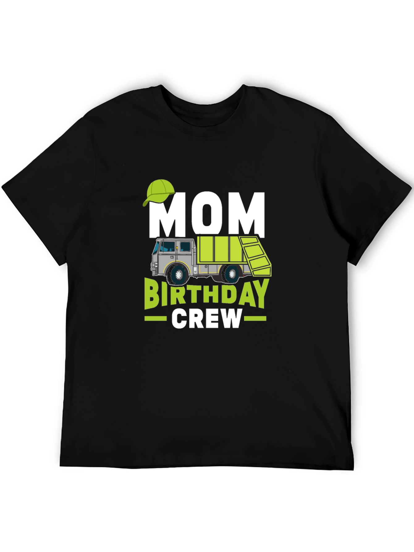 Mom Birthday Crew Garbage Truck T-Shirt