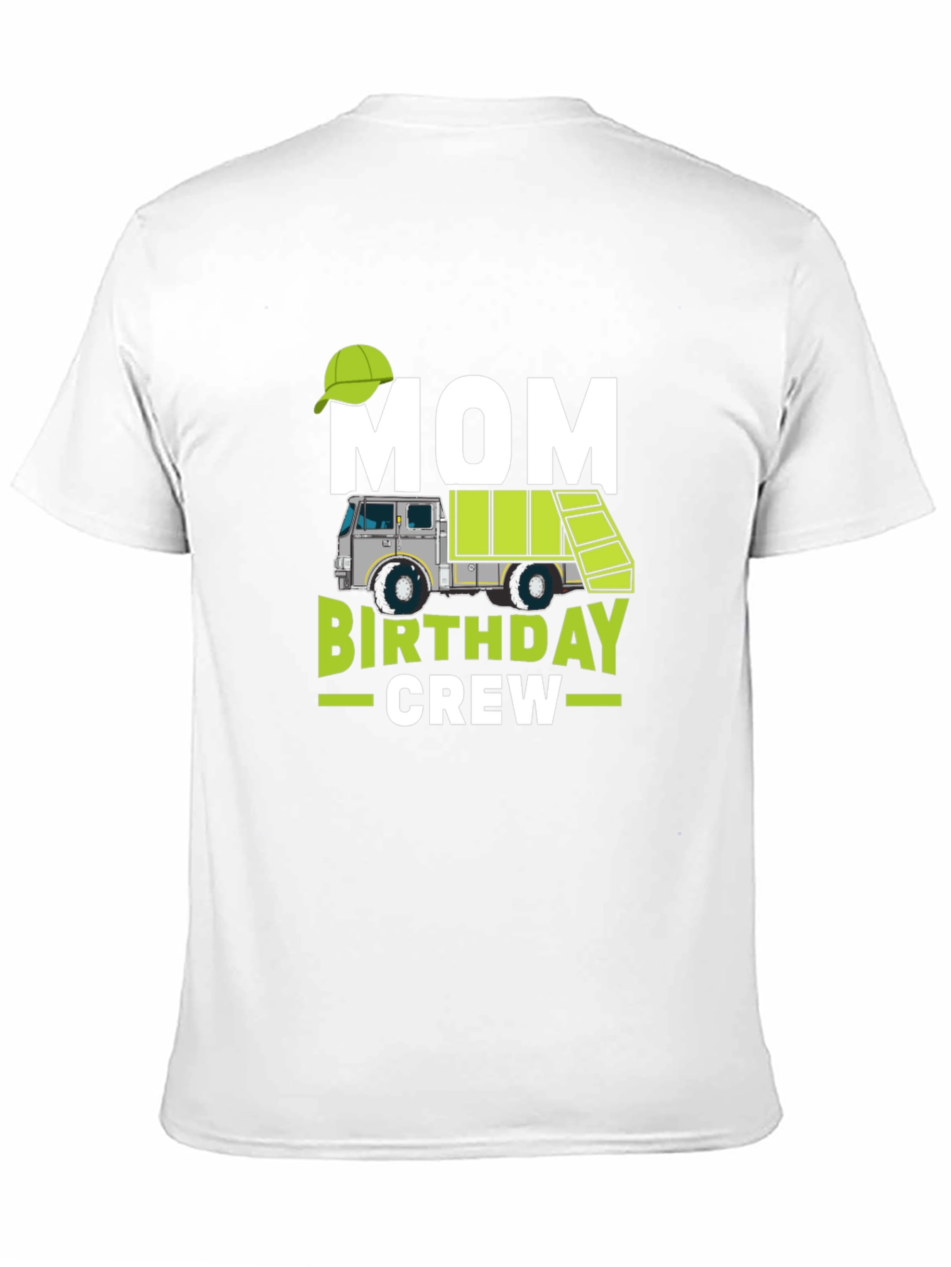 Mom Birthday Crew Garbage Truck T-Shirt