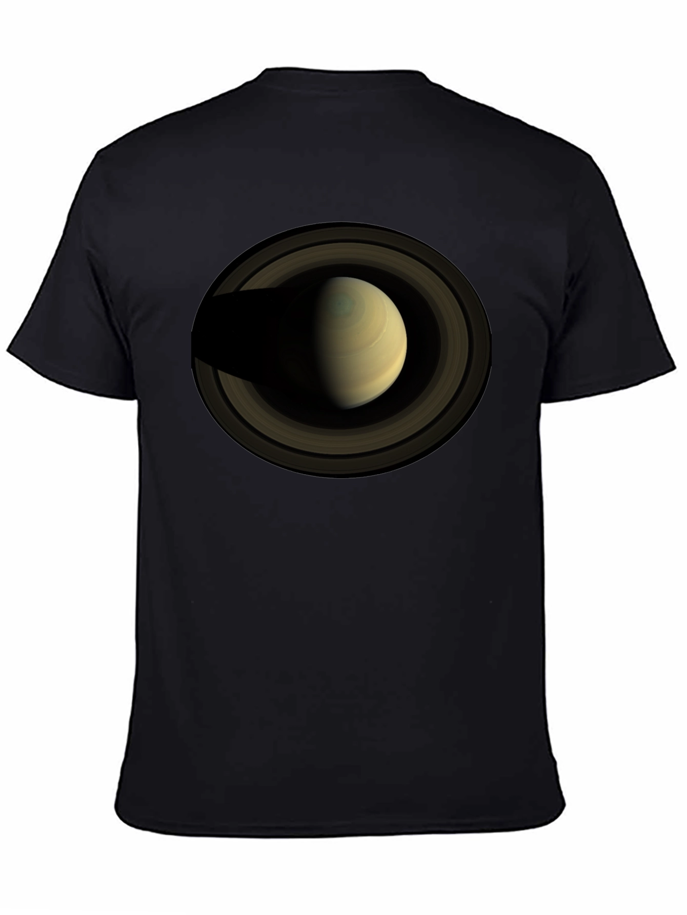 Saturn Graphic Tee - Space Planet Design