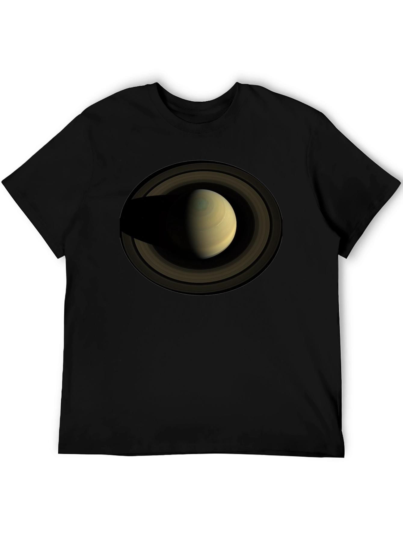 Saturn Graphic Tee - Space Planet Design