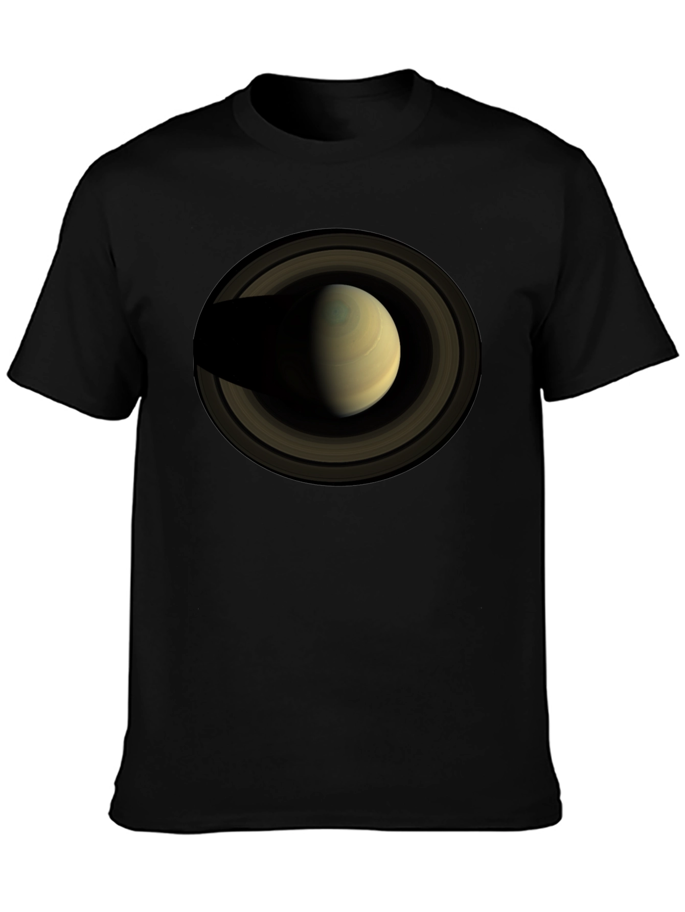 Saturn Graphic Tee - Space Planet Design