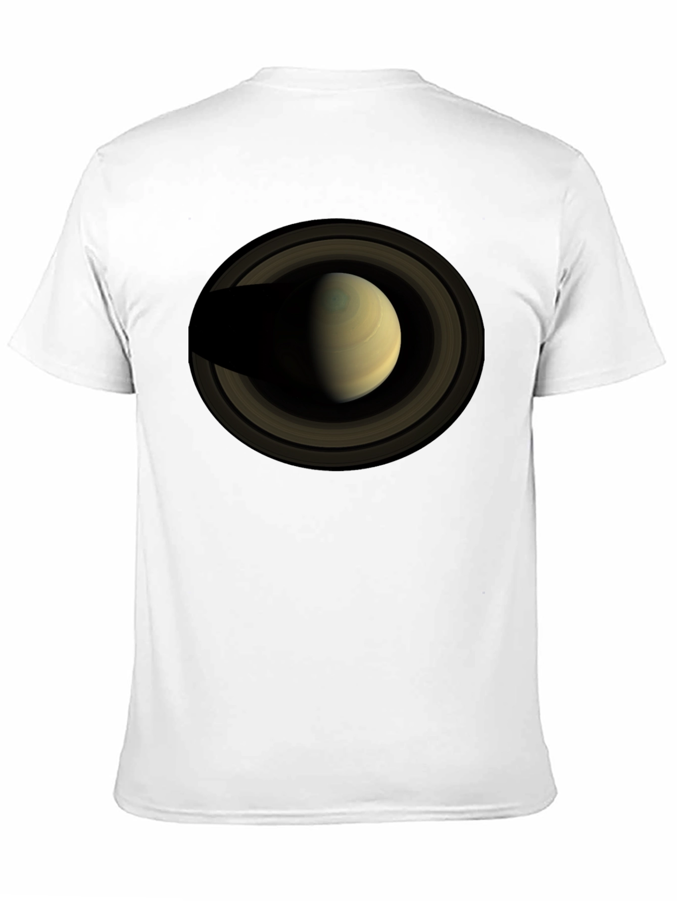 Saturn Graphic Tee - Space Planet Design