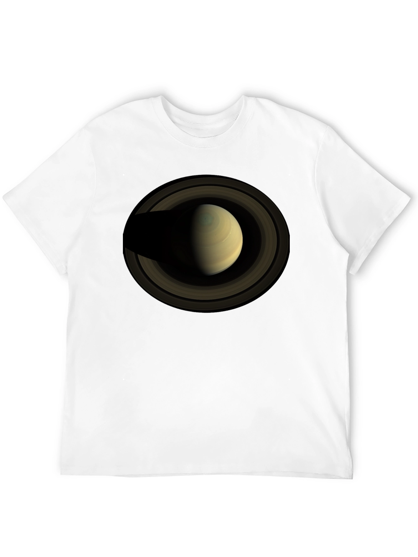 Saturn Graphic Tee - Space Planet Design