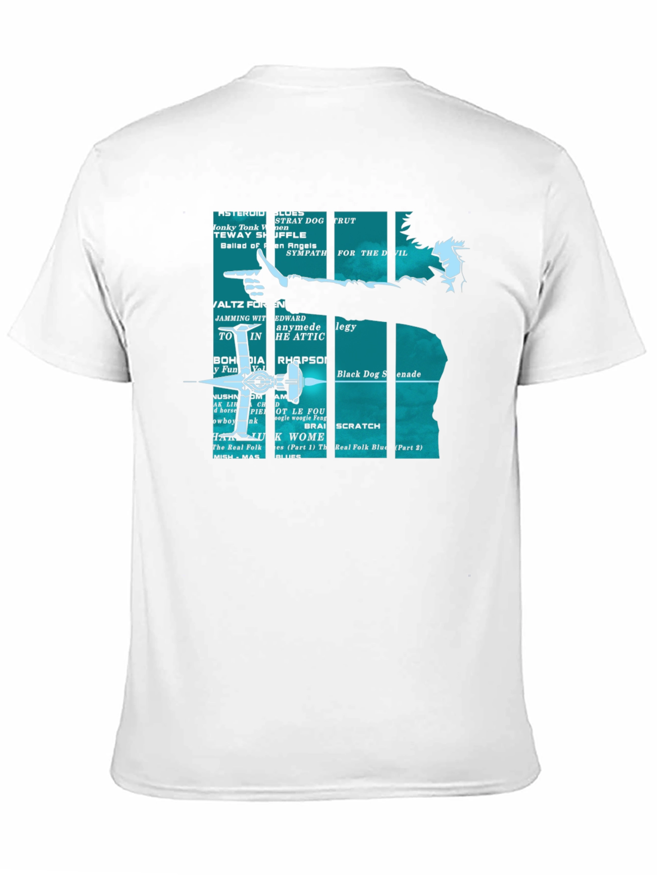 Cowboy Bebop Album Tracklist T-Shirt