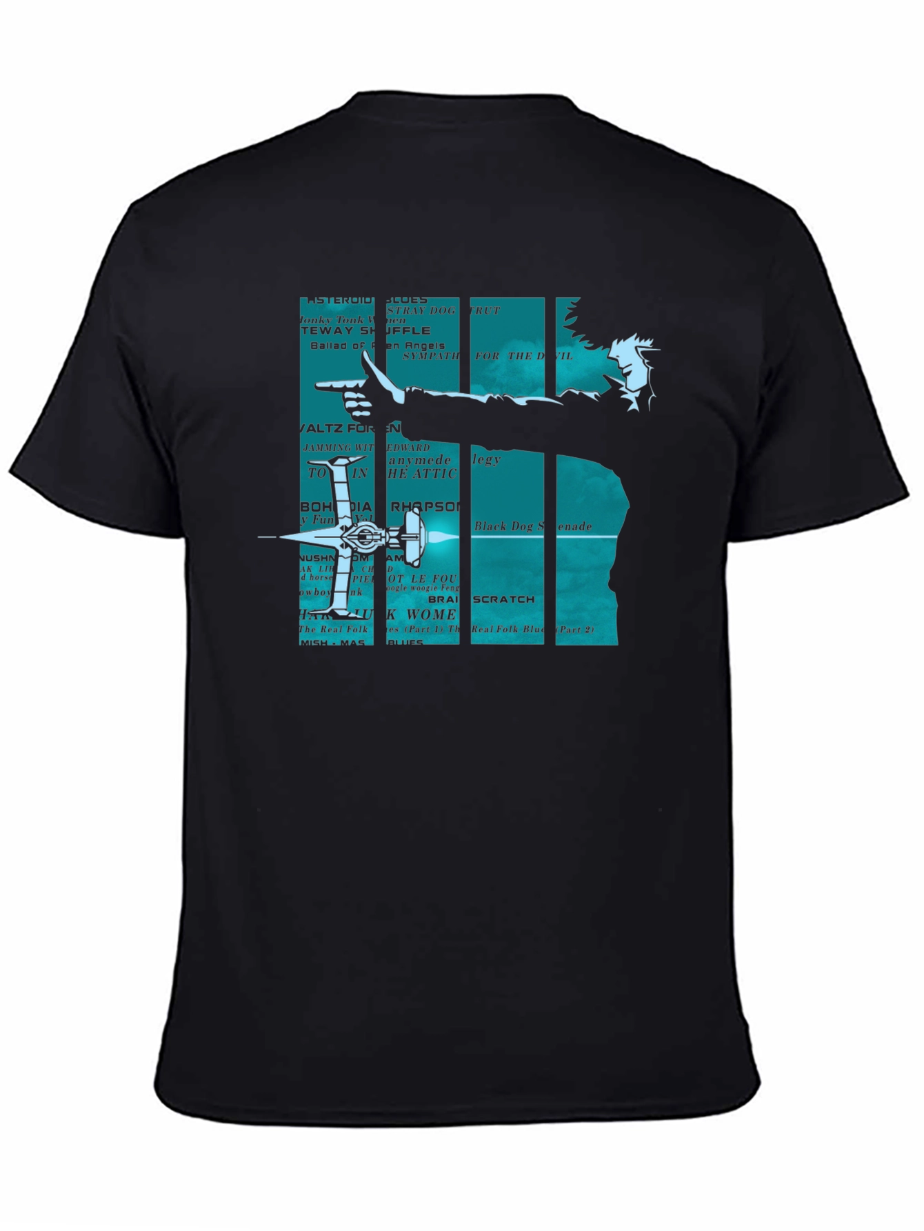 Cowboy Bebop Album Tracklist T-Shirt